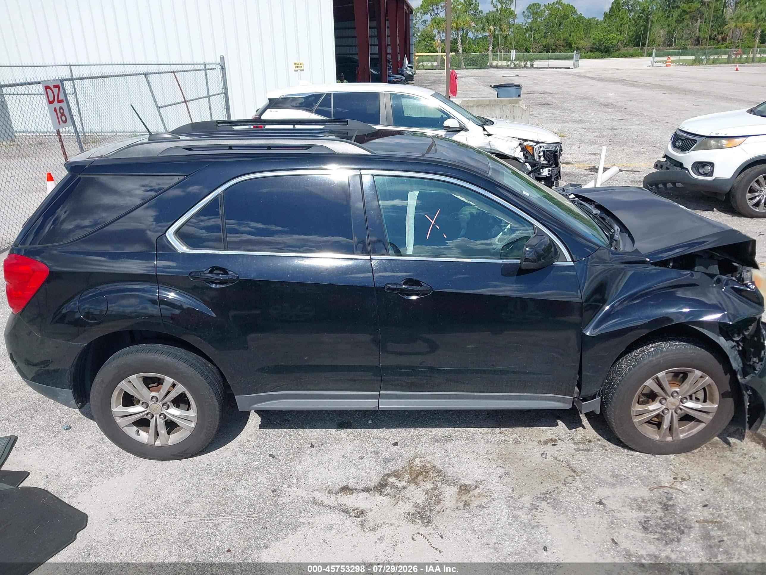 2015 Chevrolet Equinox Lt Black vin: 2GNALCEK8F6221277