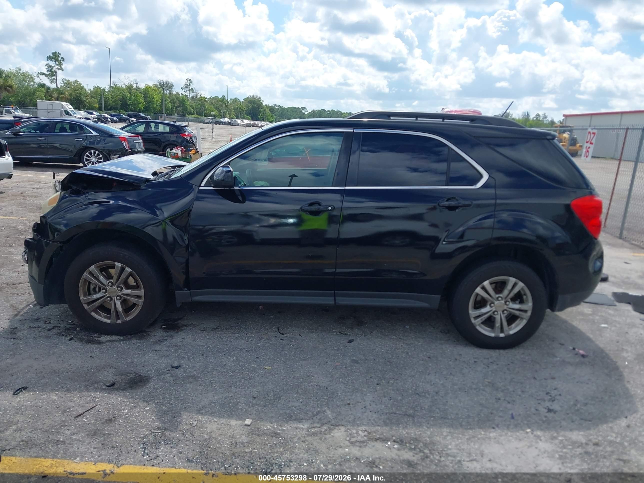 2015 Chevrolet Equinox Lt Black vin: 2GNALCEK8F6221277