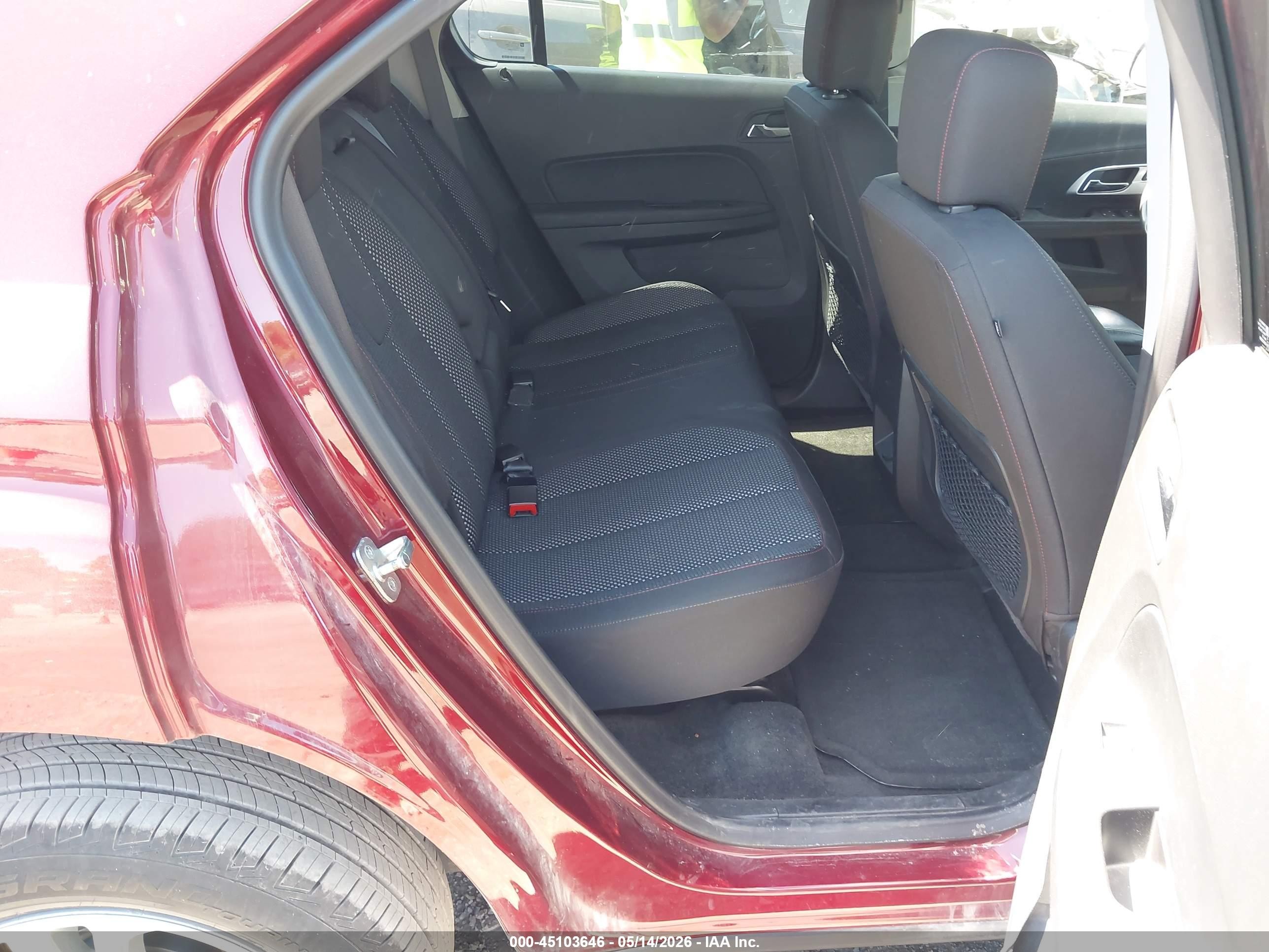 2017 Chevrolet Equinox Lt Red vin: 2GNALCEK8H1533941
