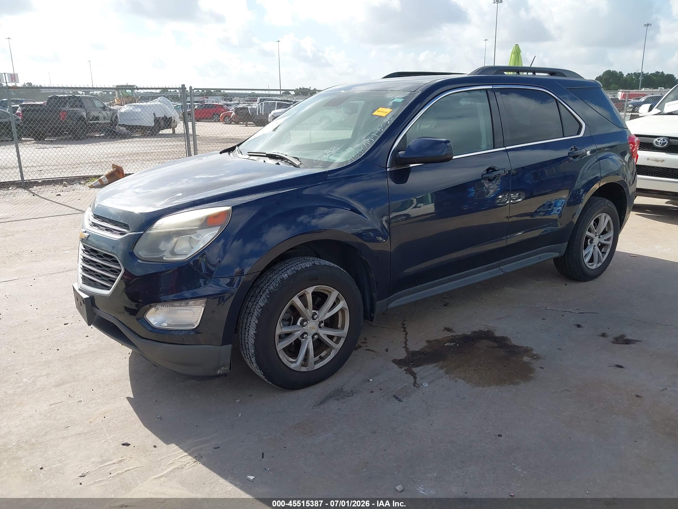 2017 Chevrolet Equinox Lt Синий vin: 2GNALCEK8H6153288