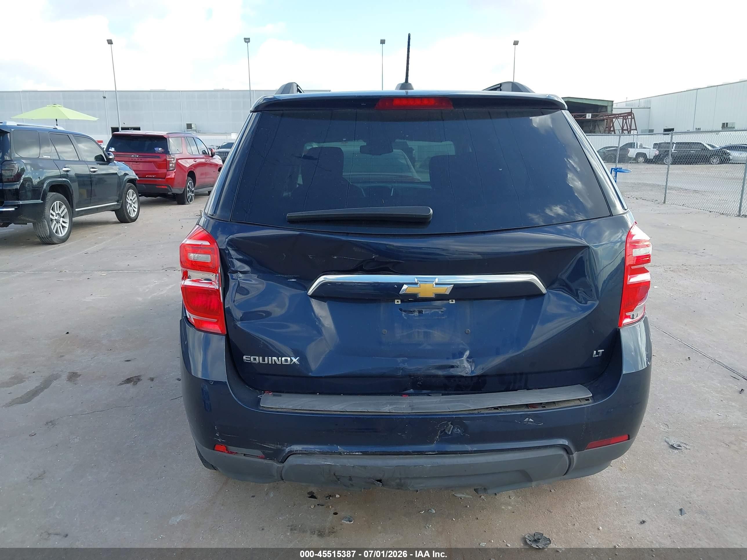 2017 Chevrolet Equinox Lt Синий vin: 2GNALCEK8H6153288