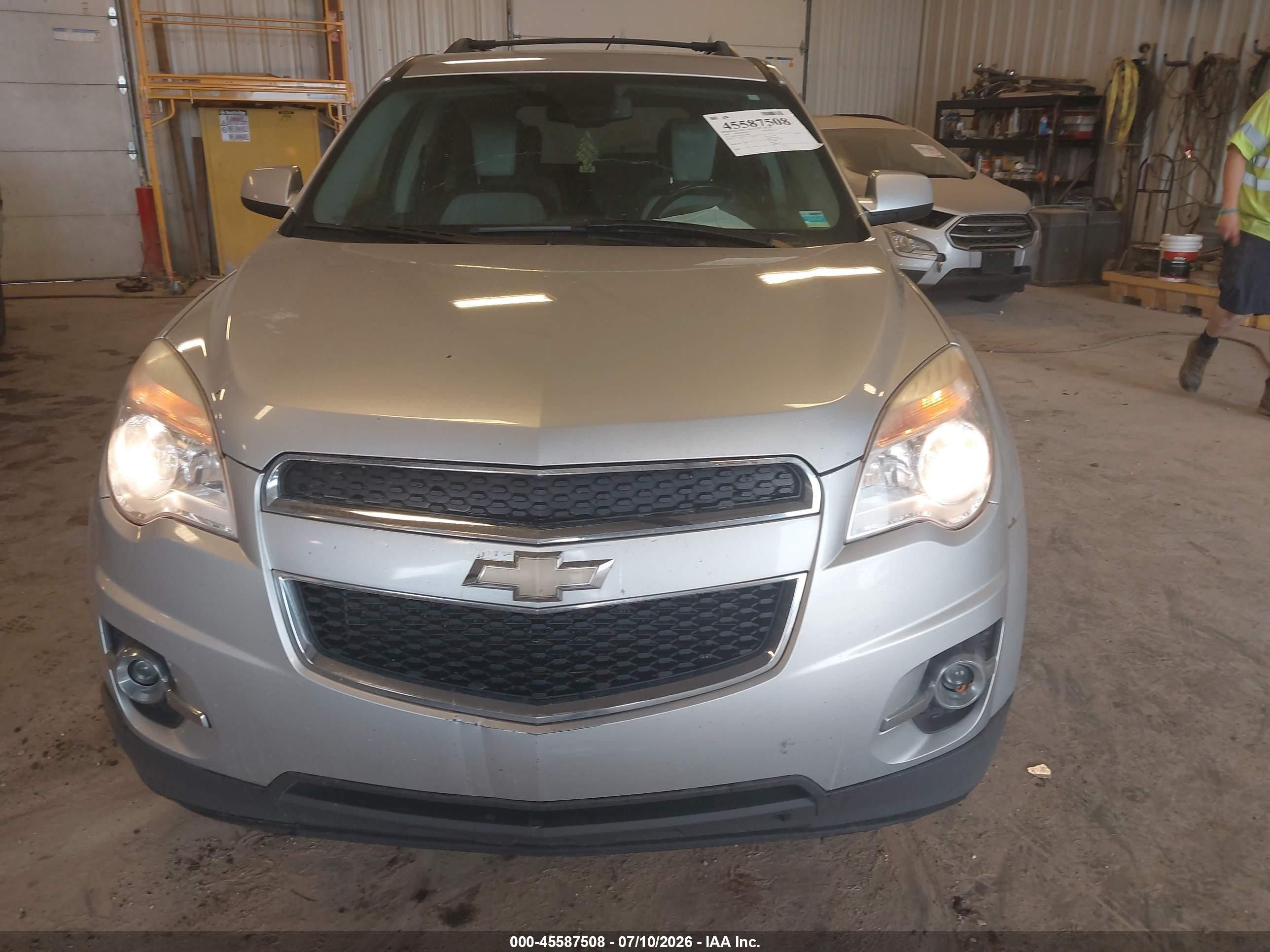 2014 Chevrolet Equinox Lt Silver vin: 2GNALCEK9E6125849