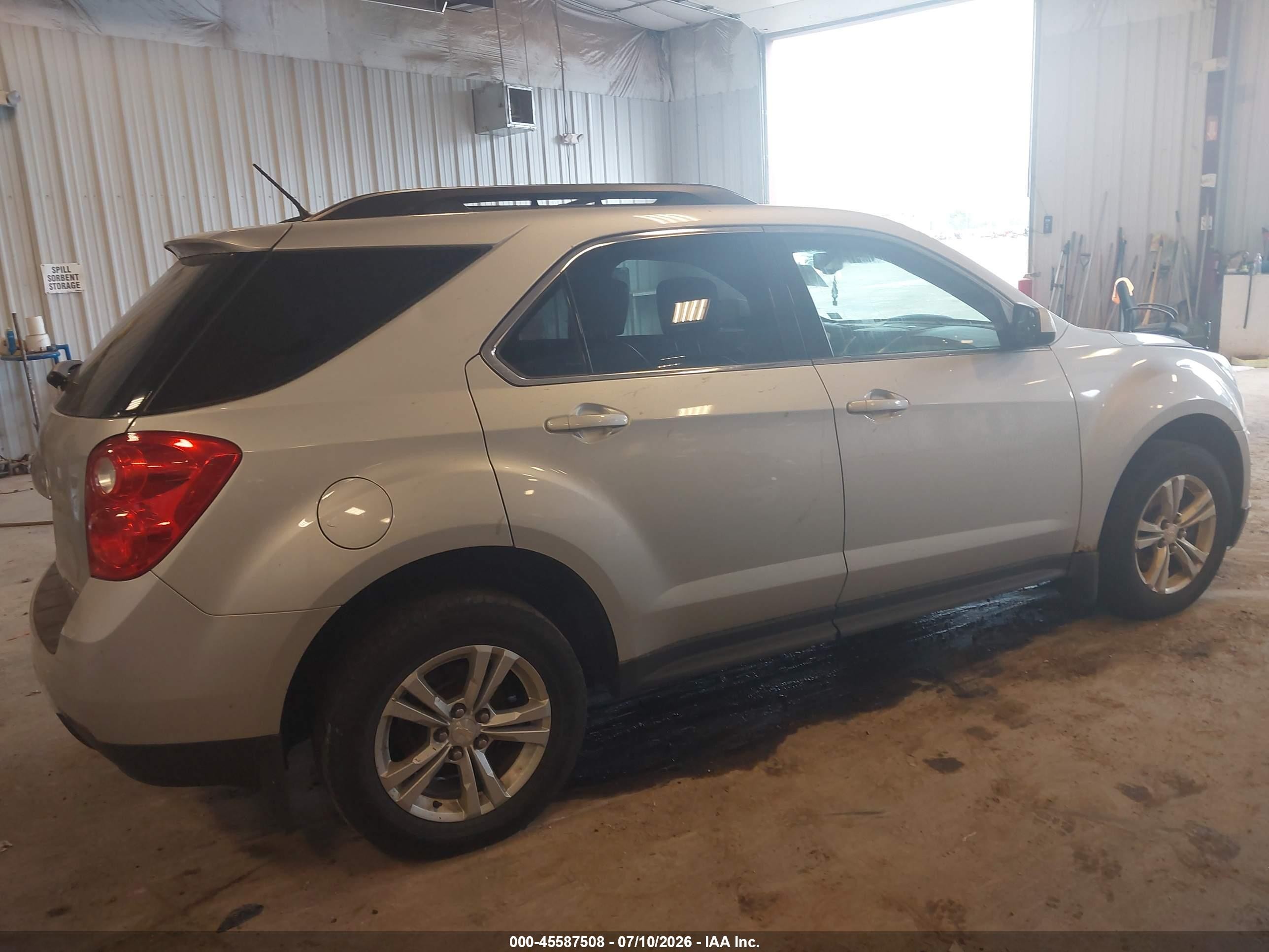 2014 Chevrolet Equinox Lt Silver vin: 2GNALCEK9E6125849