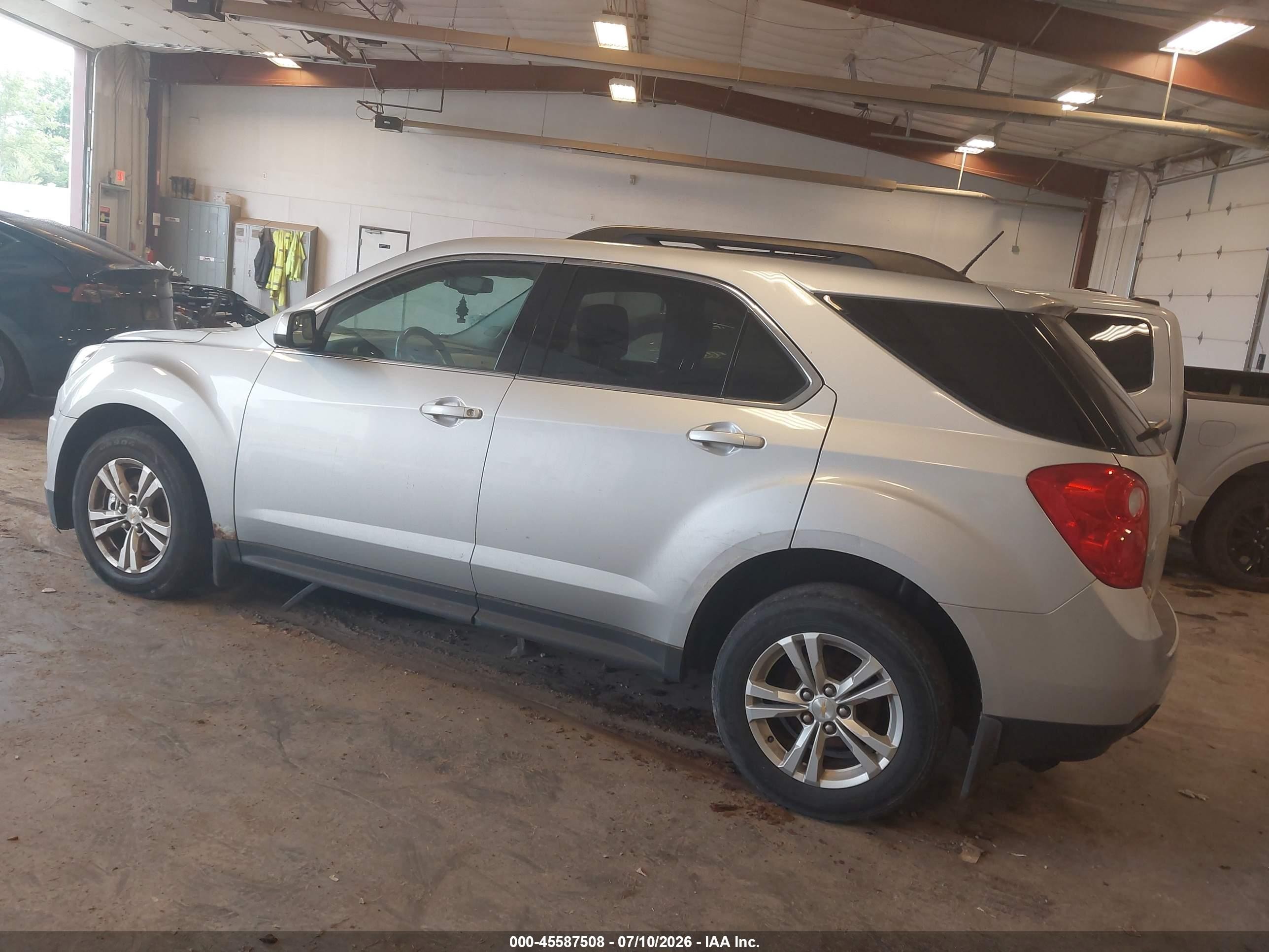 2014 Chevrolet Equinox Lt Silver vin: 2GNALCEK9E6125849