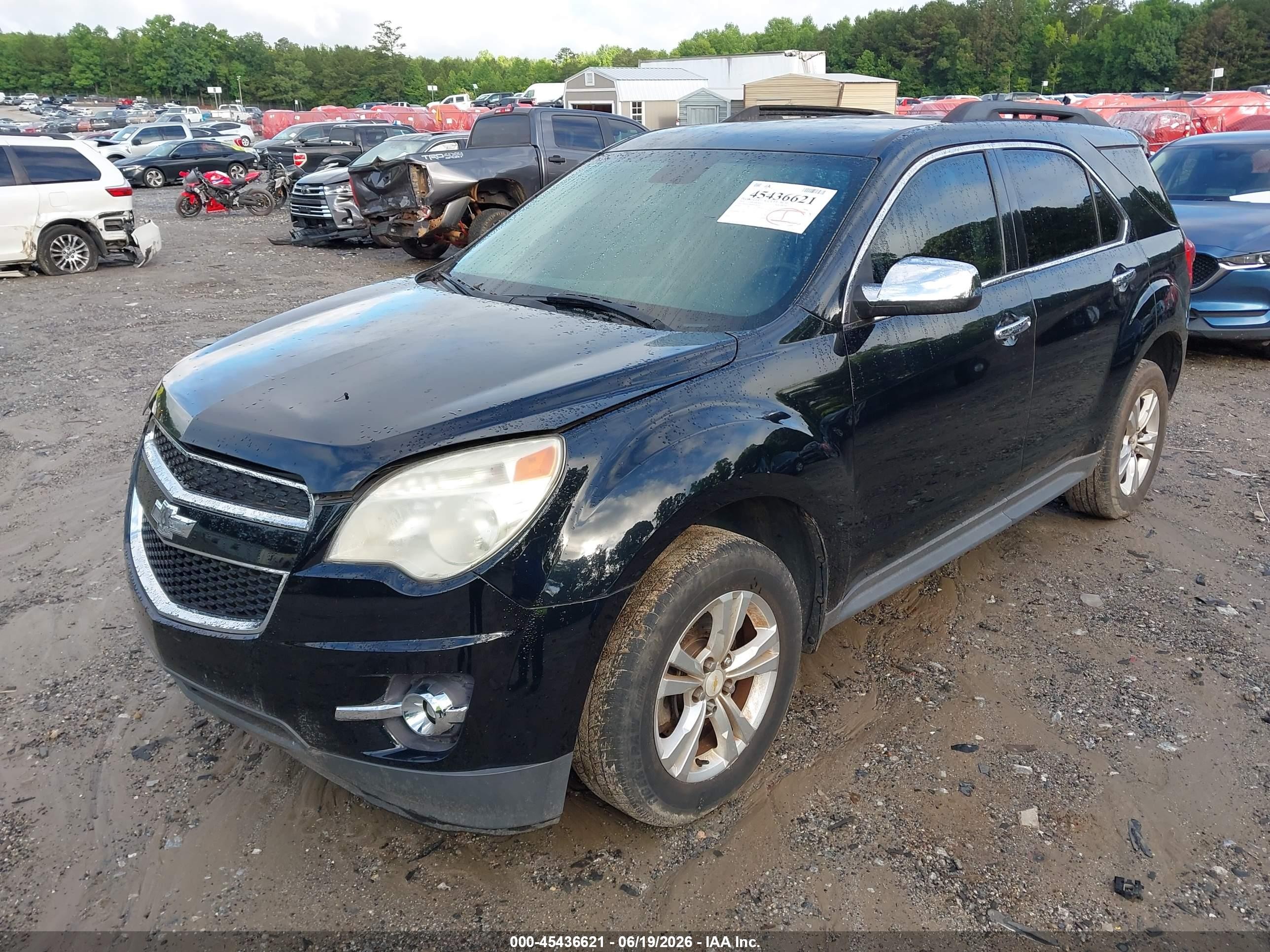 2014 Chevrolet Equinox 2lt Black vin: 2GNALCEK9E6130128