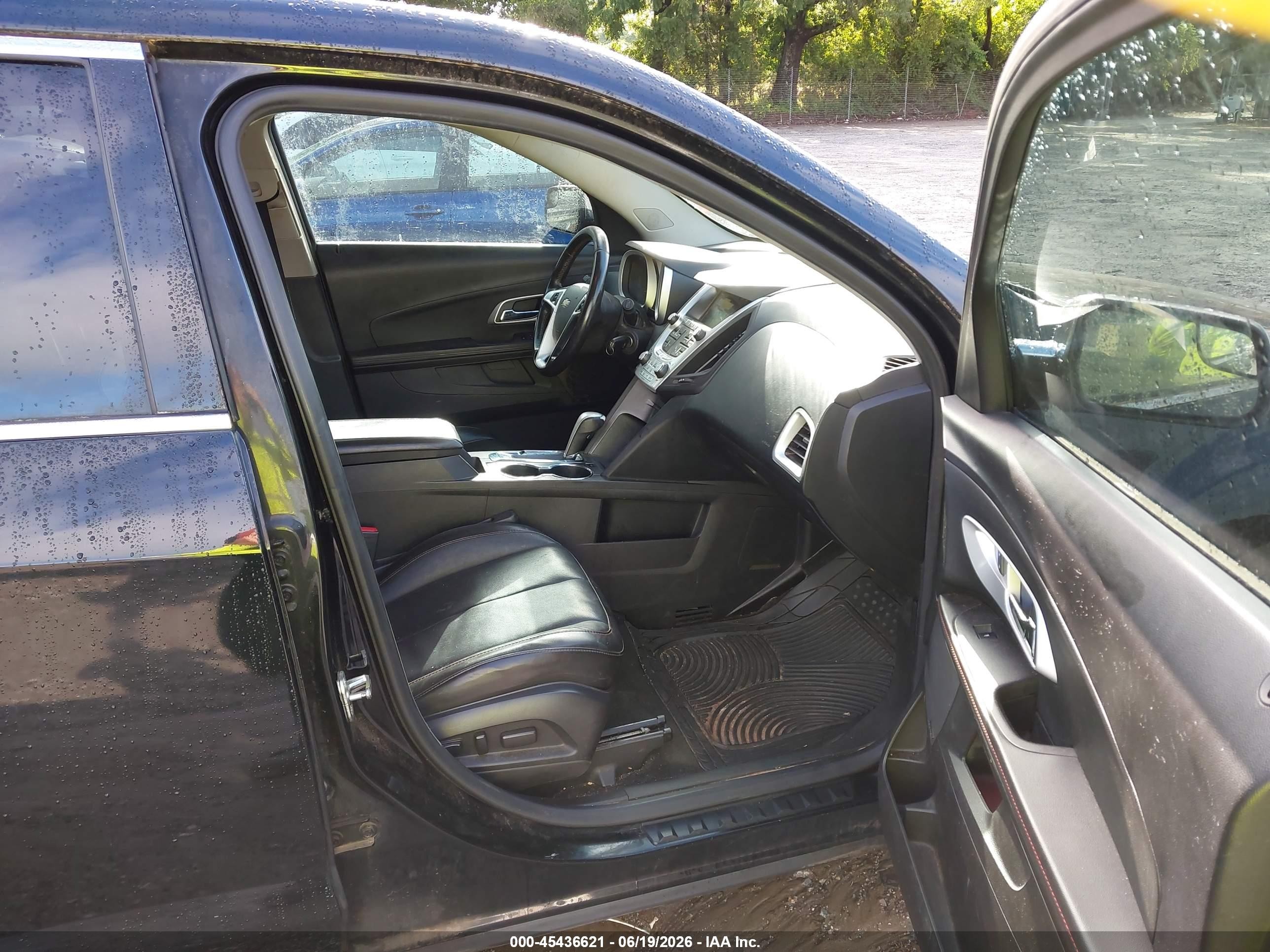 2014 Chevrolet Equinox 2lt Black vin: 2GNALCEK9E6130128