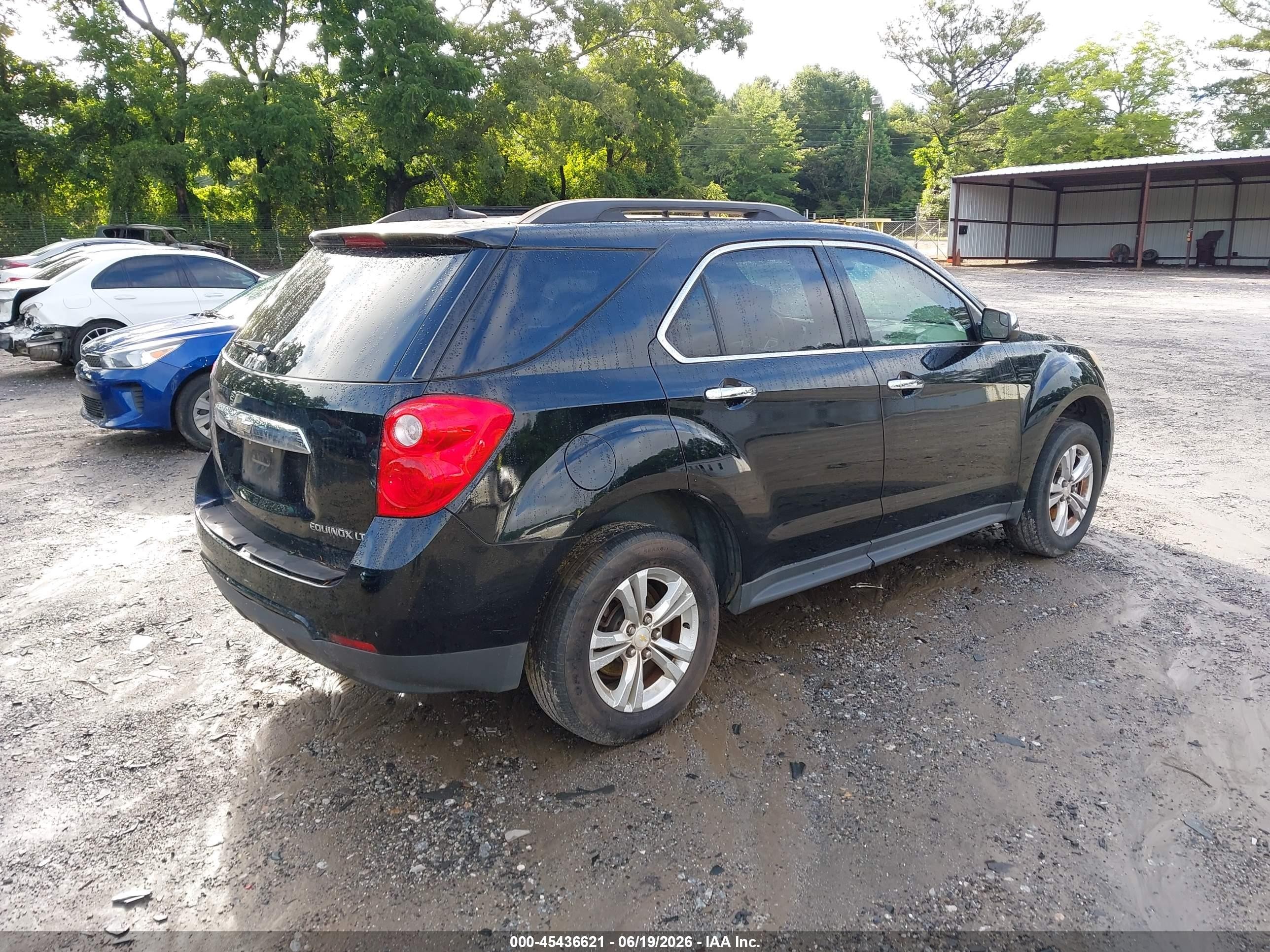 2014 Chevrolet Equinox 2lt Black vin: 2GNALCEK9E6130128