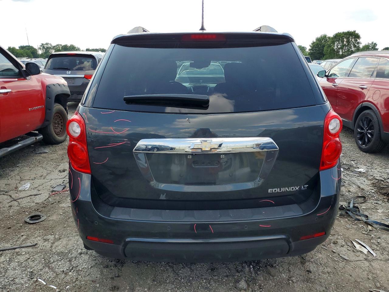 2014 Chevrolet Equinox Lt Black vin: 2GNALCEK9E6143560