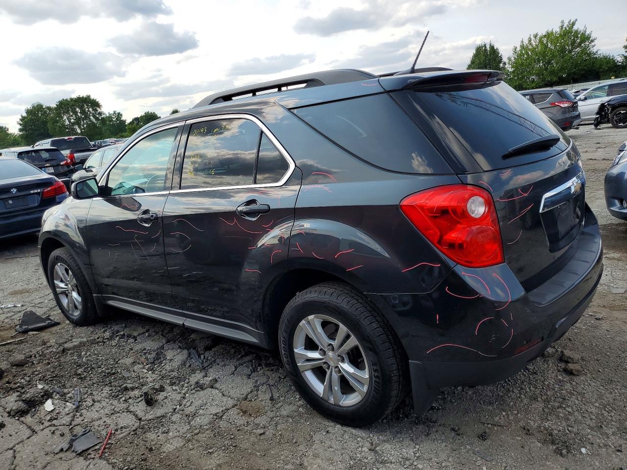 2014 Chevrolet Equinox Lt Black vin: 2GNALCEK9E6143560