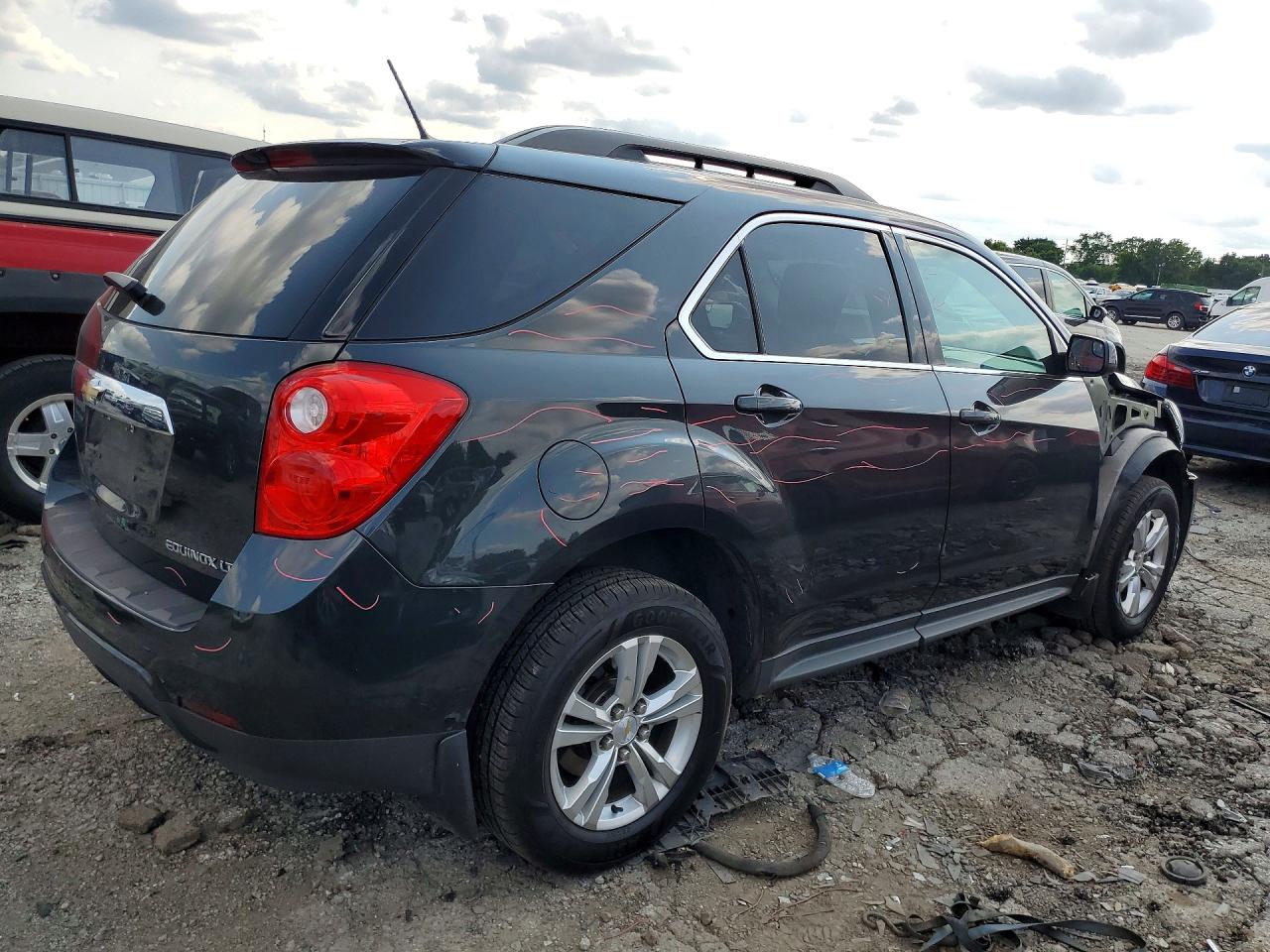 2014 Chevrolet Equinox Lt Black vin: 2GNALCEK9E6143560