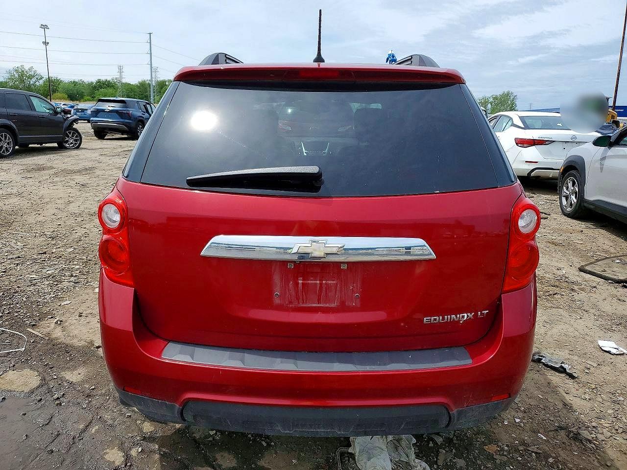 2014 Chevrolet Equinox Lt Red vin: 2GNALCEK9E6203482