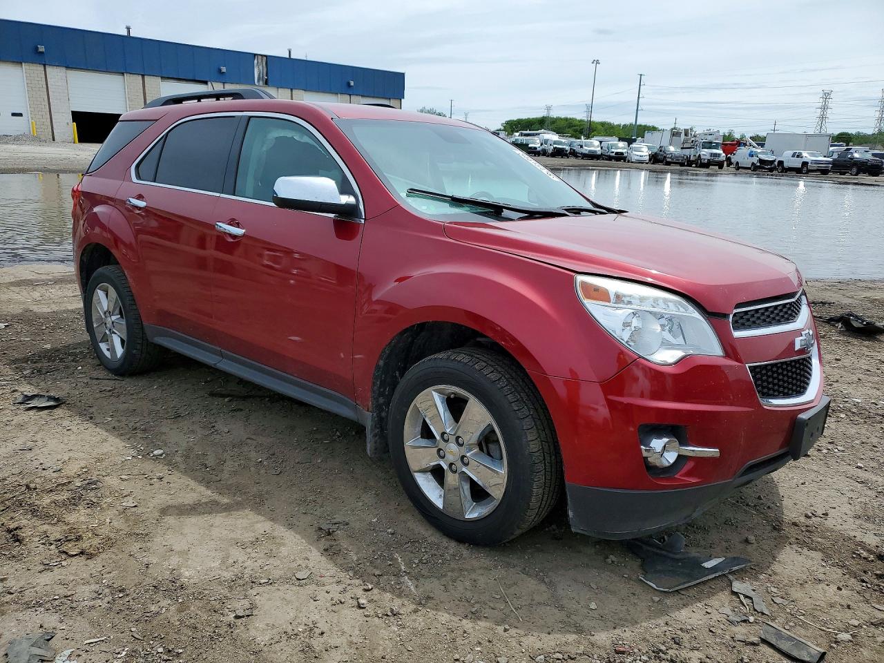 2014 Chevrolet Equinox Lt Red vin: 2GNALCEK9E6203482