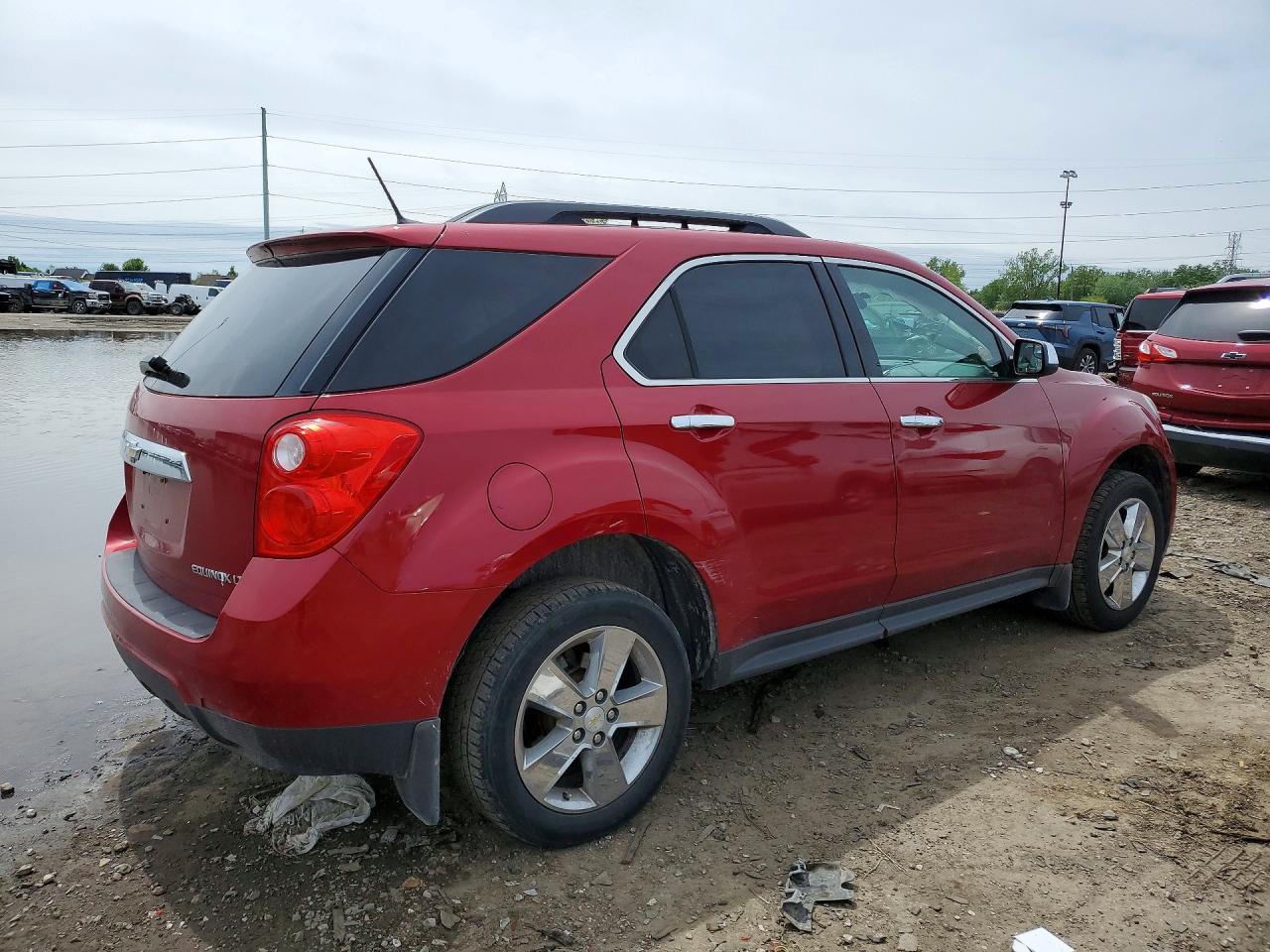 2014 Chevrolet Equinox Lt Red vin: 2GNALCEK9E6203482