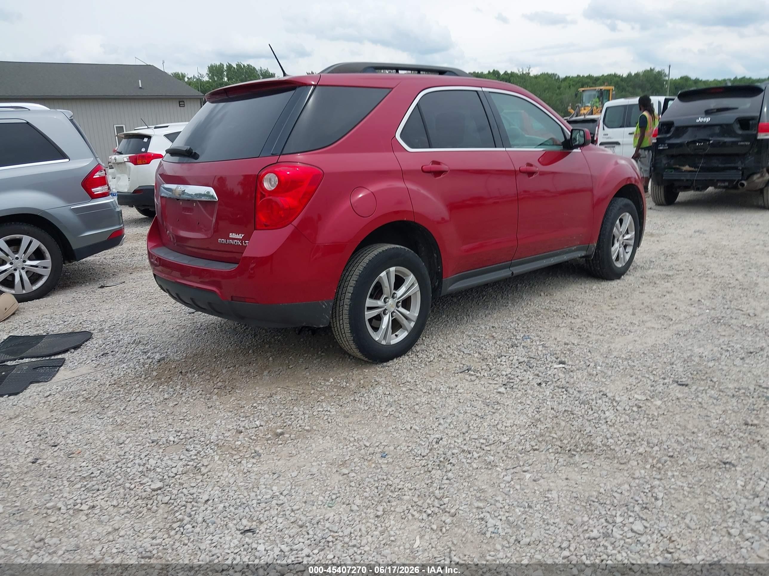 2014 Chevrolet Equinox 2lt Burgundy vin: 2GNALCEK9E6226454