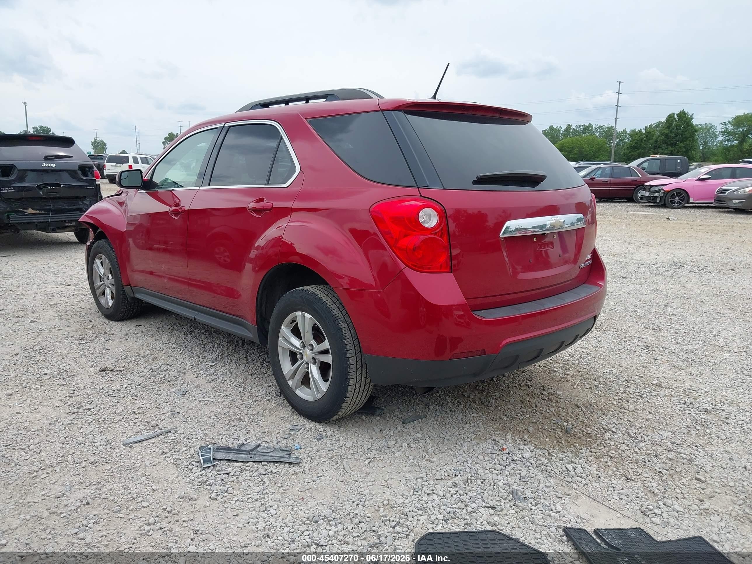 2014 Chevrolet Equinox 2lt Burgundy vin: 2GNALCEK9E6226454