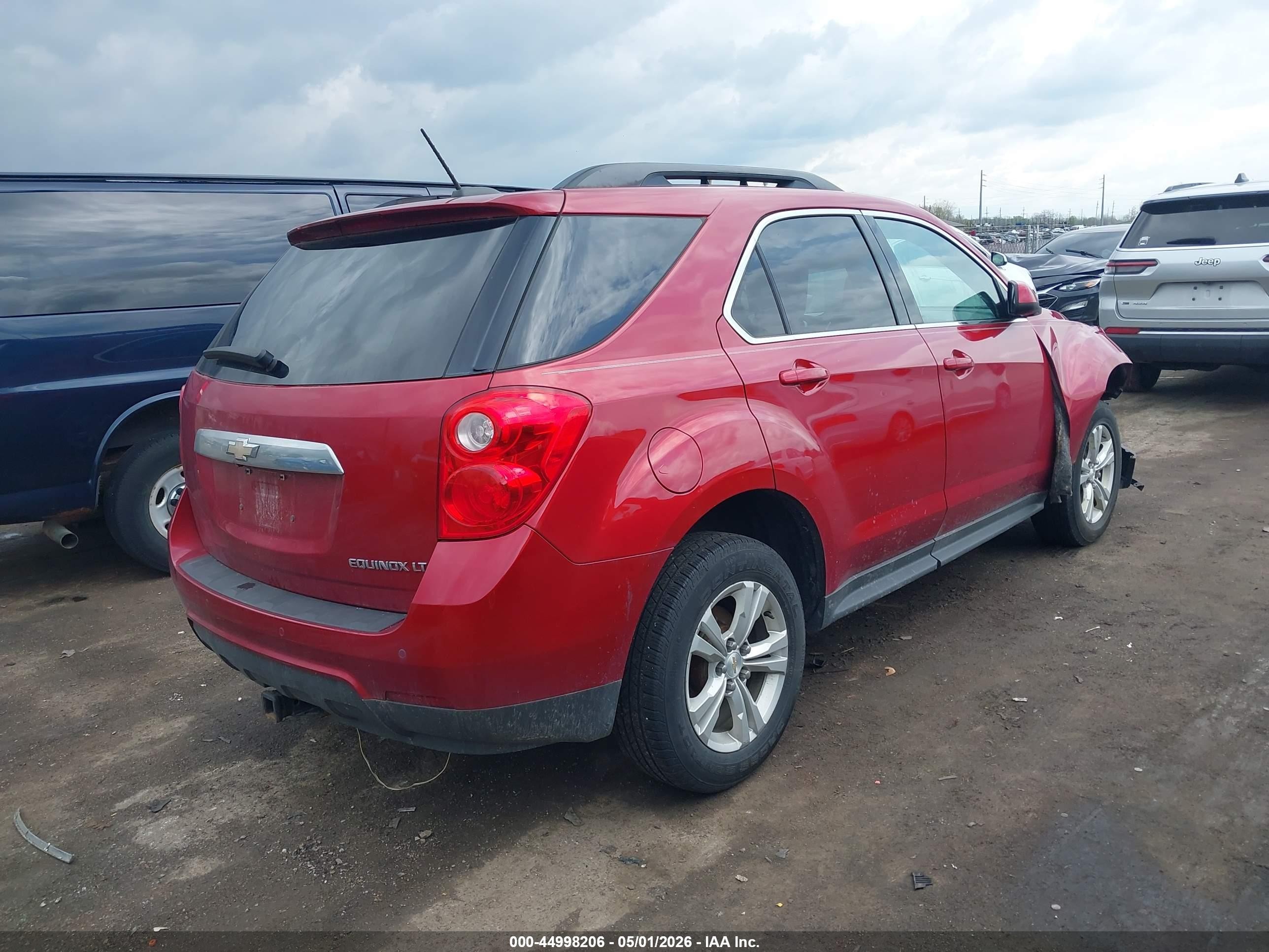 2015 Chevrolet Equinox 2lt Red vin: 2GNALCEK9F6130535