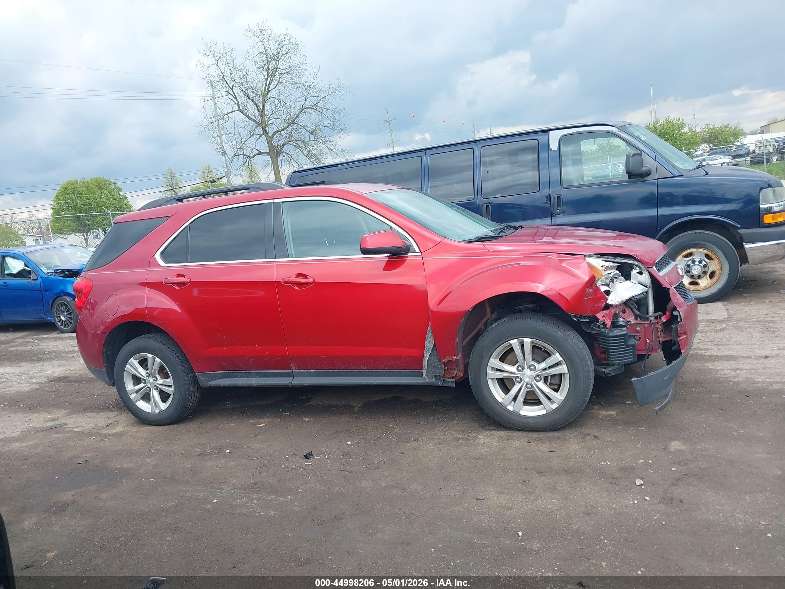 2015 Chevrolet Equinox 2lt Red vin: 2GNALCEK9F6130535
