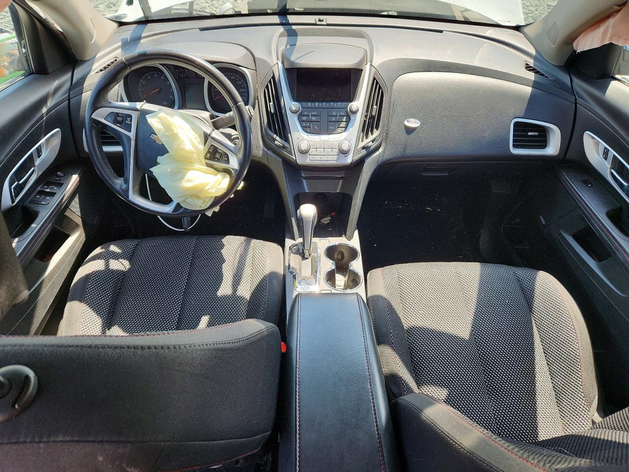 2015 Chevrolet Equinox Lt White vin: 2GNALCEK9F6271878