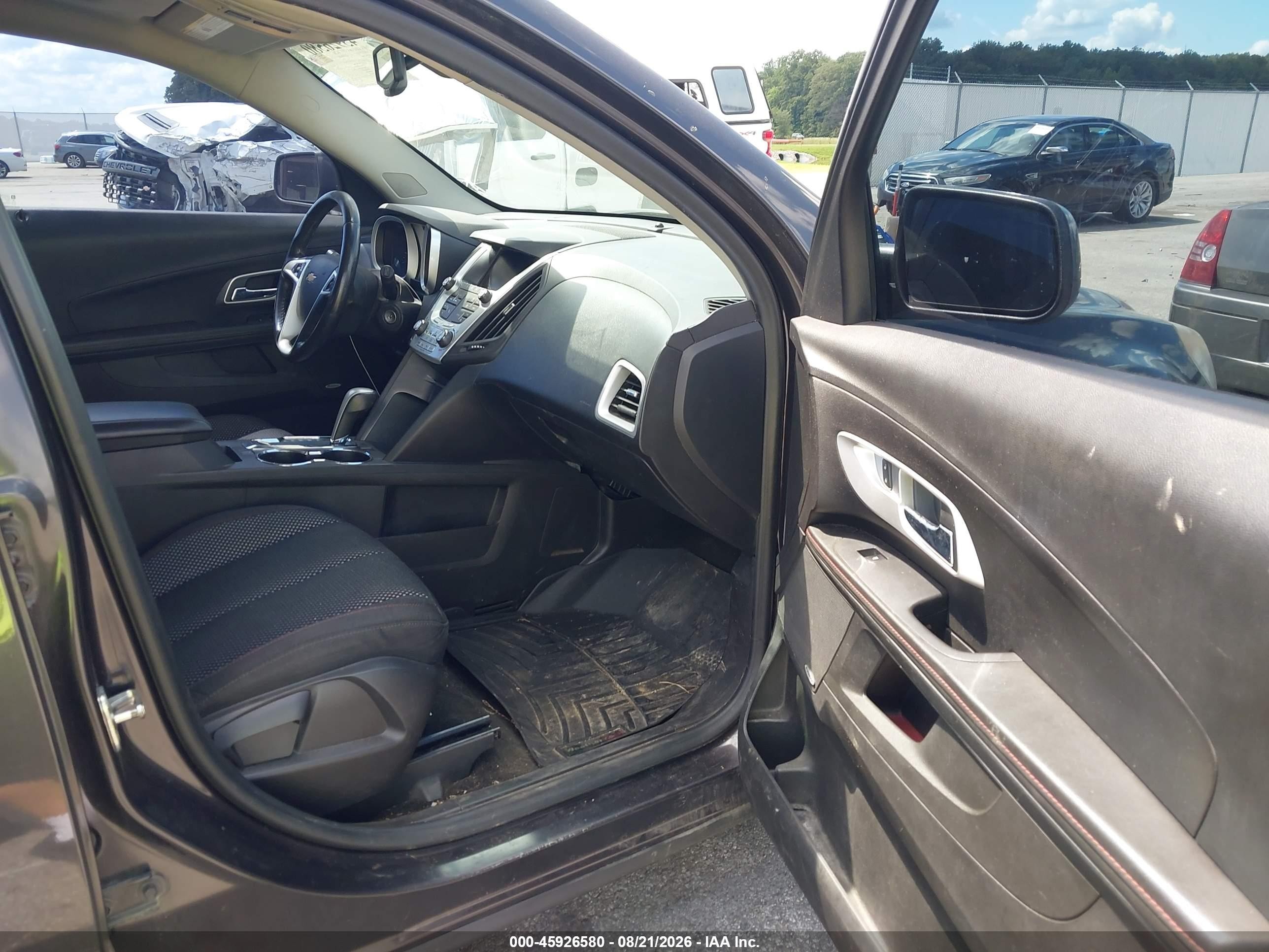 2015 Chevrolet Equinox 2lt Gray vin: 2GNALCEK9F6275803