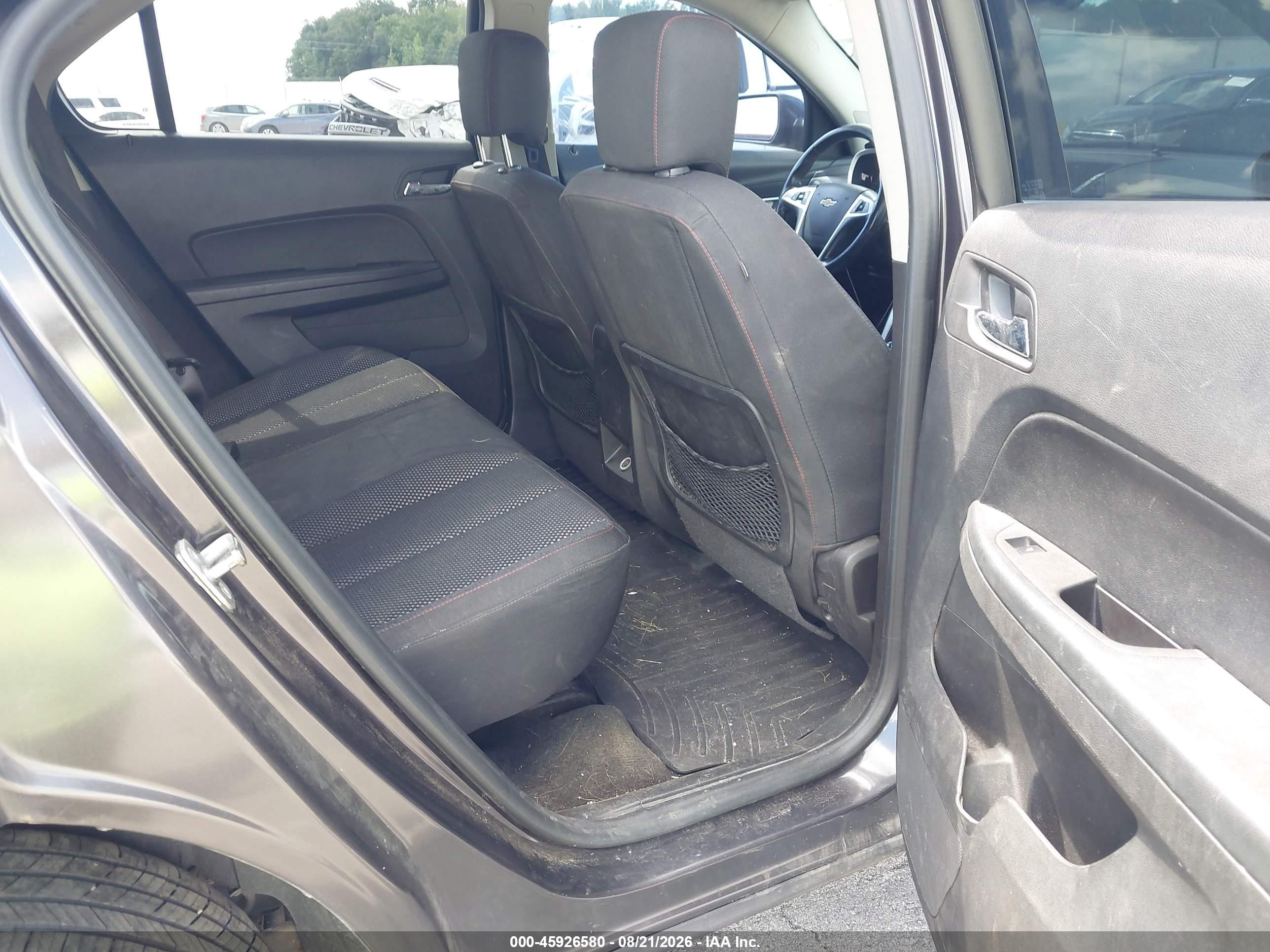 2015 Chevrolet Equinox 2lt Gray vin: 2GNALCEK9F6275803