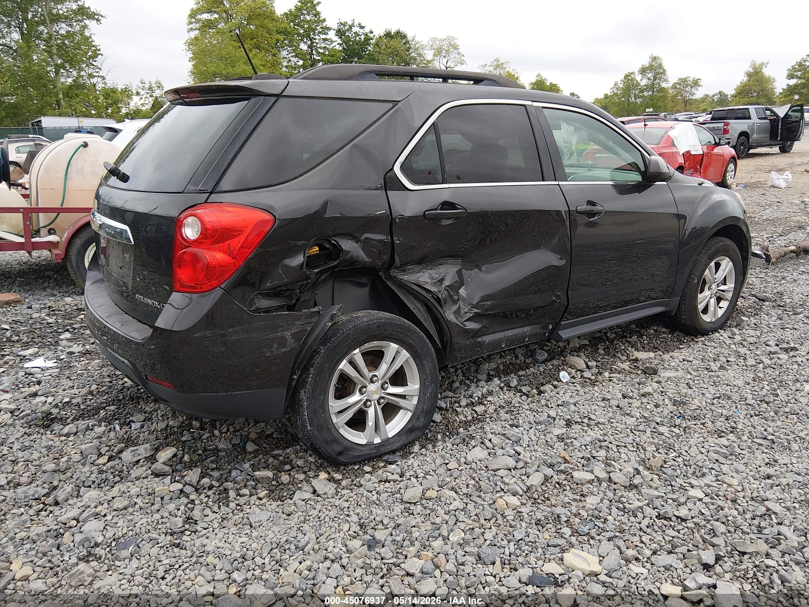 2015 Chevrolet Equinox 2lt Gray vin: 2GNALCEK9F6354873