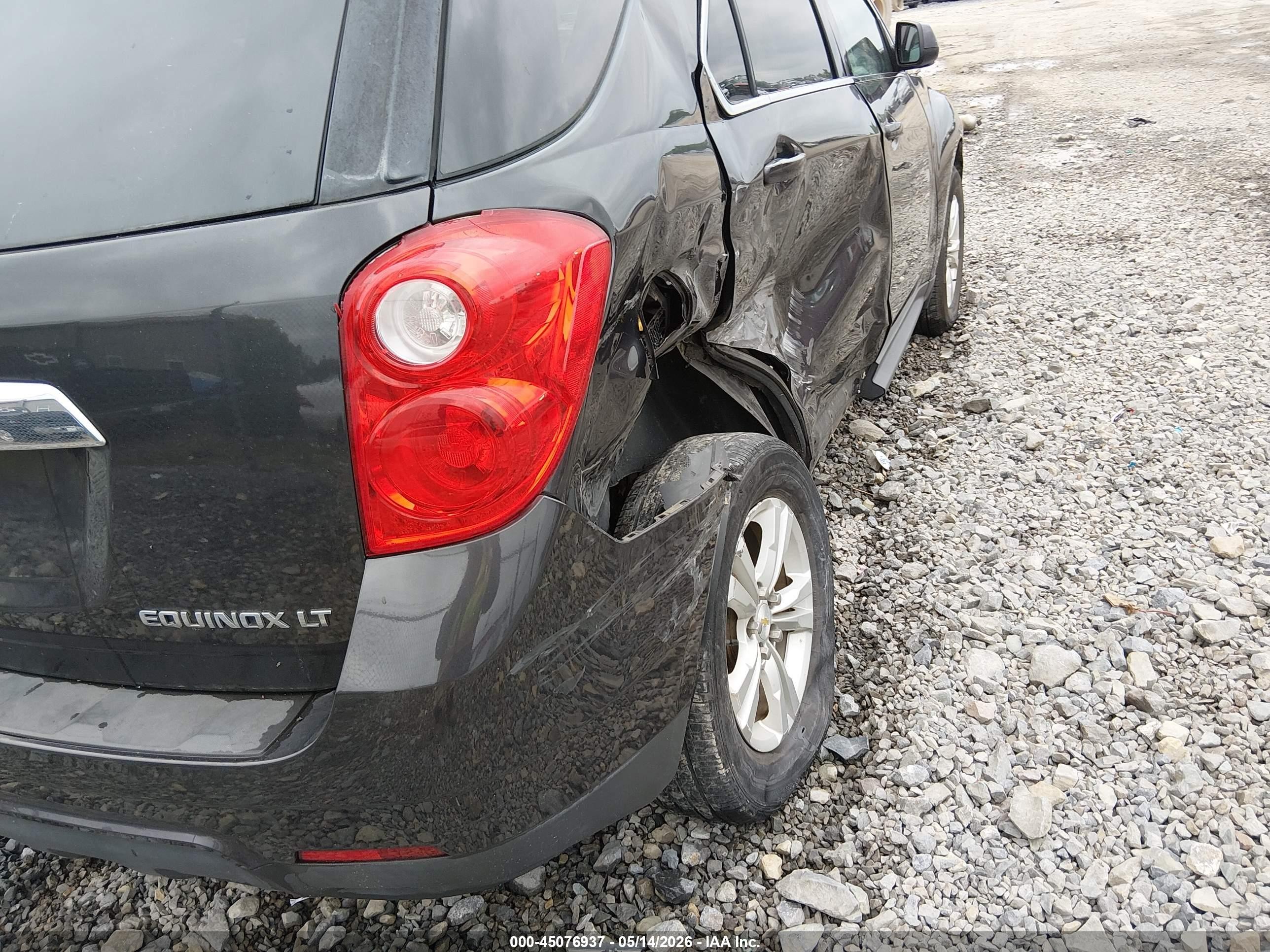 2015 Chevrolet Equinox 2lt Gray vin: 2GNALCEK9F6354873