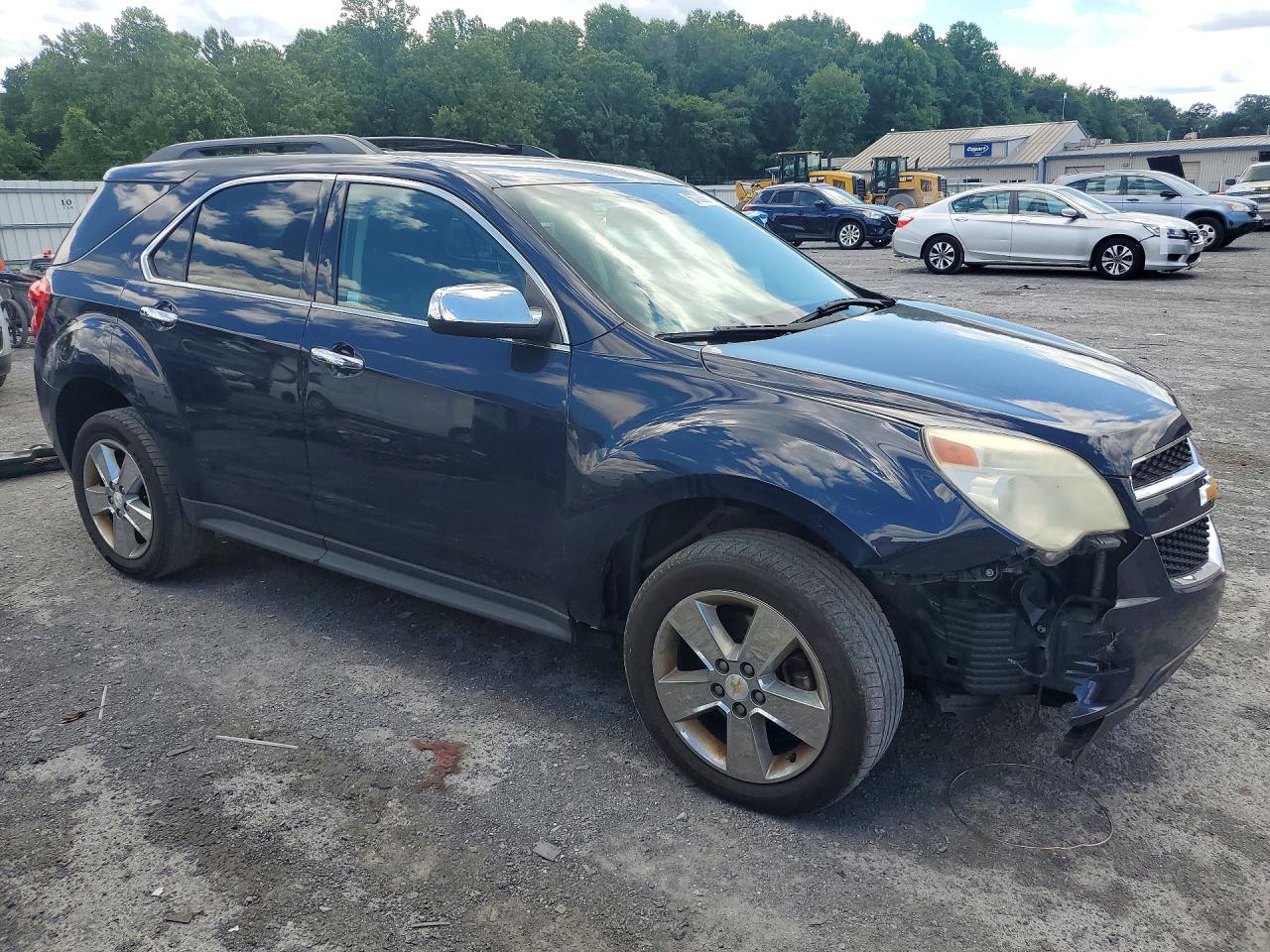2015 Chevrolet Equinox Lt Blue vin: 2GNALCEK9F6365257