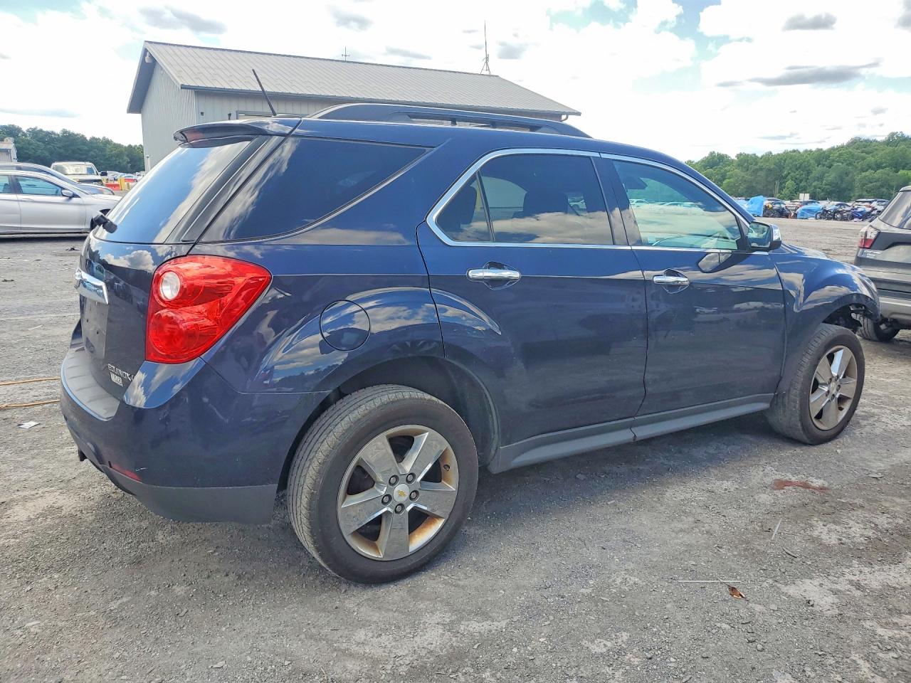 2015 Chevrolet Equinox Lt Blue vin: 2GNALCEK9F6365257