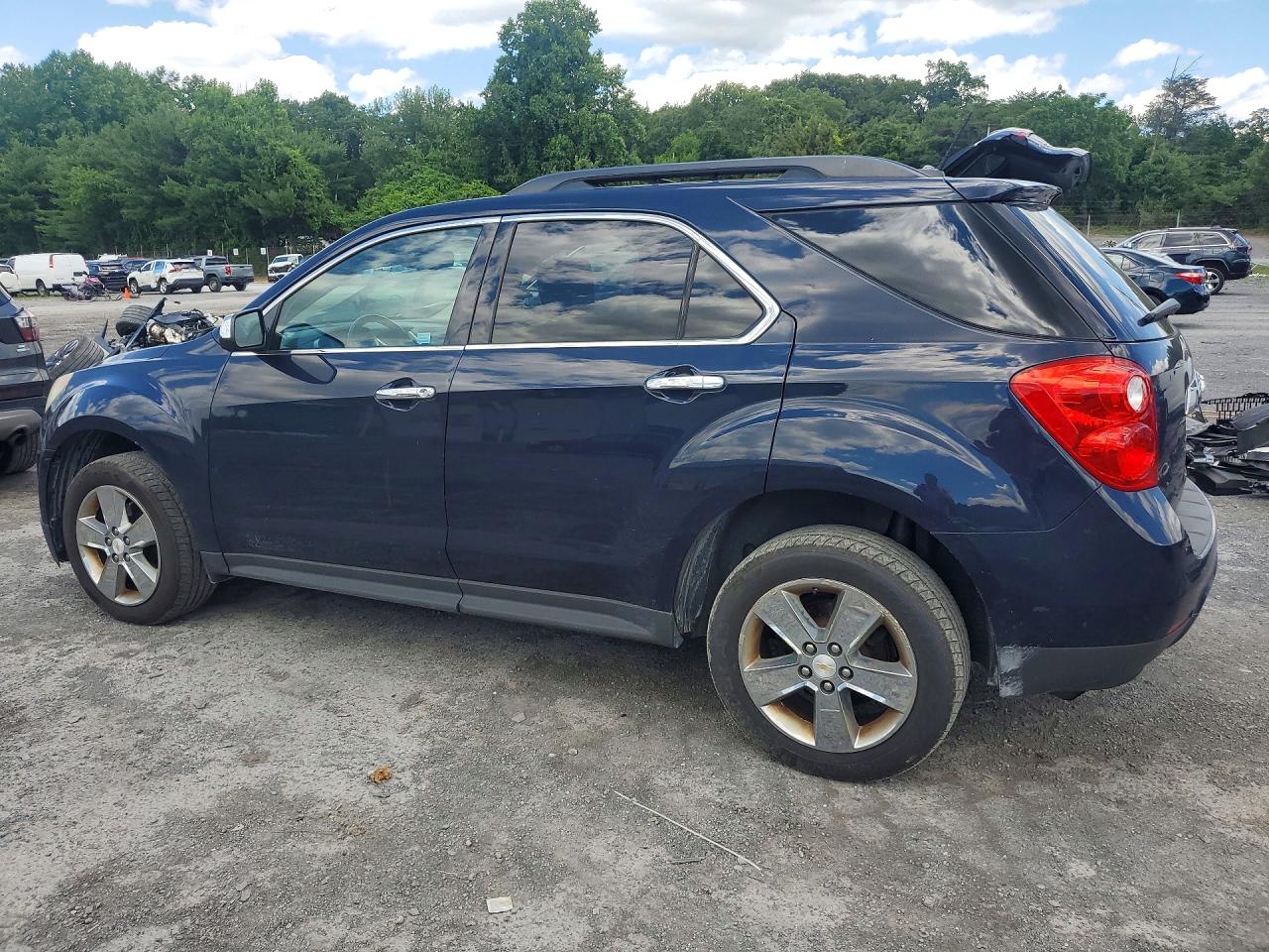 2015 Chevrolet Equinox Lt Blue vin: 2GNALCEK9F6365257