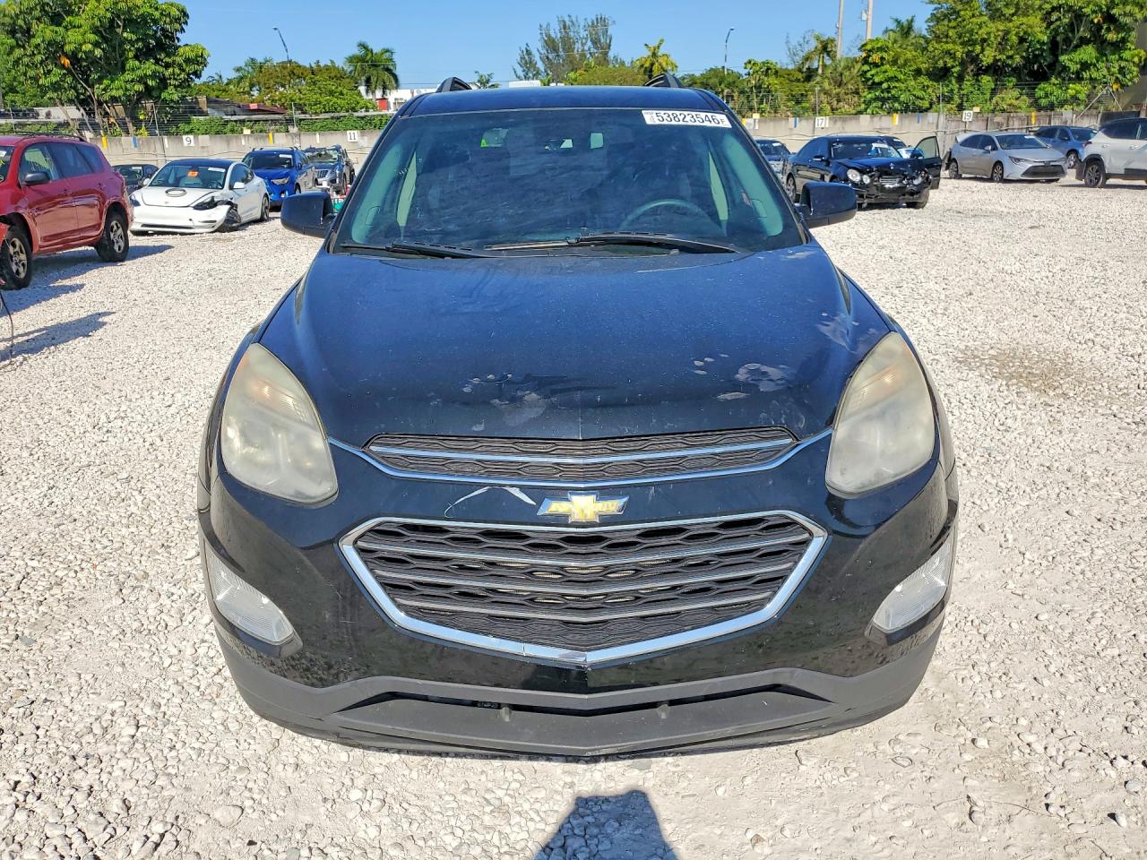 2017 Chevrolet Equinox Lt Черный vin: 2GNALCEK9H6350647