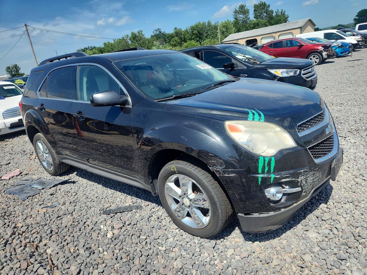 2014 Chevrolet Equinox Lt Black vin: 2GNALCEKXE6238337