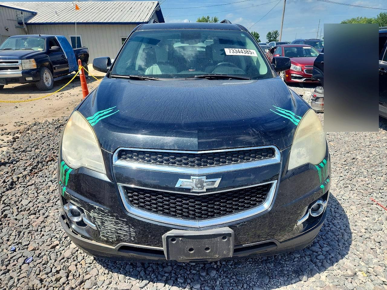 2014 Chevrolet Equinox Lt Black vin: 2GNALCEKXE6238337