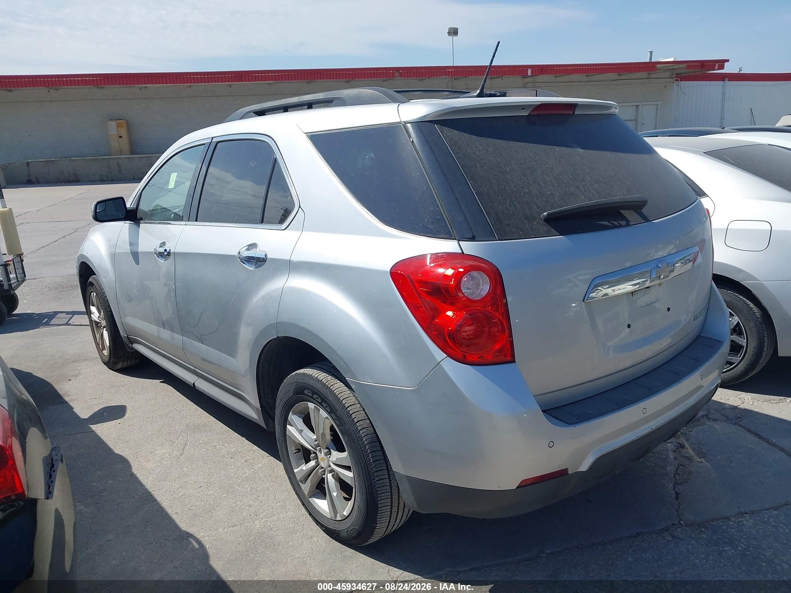 2014 Chevrolet Equinox Lt Gray vin: 2GNALCEKXE6249595