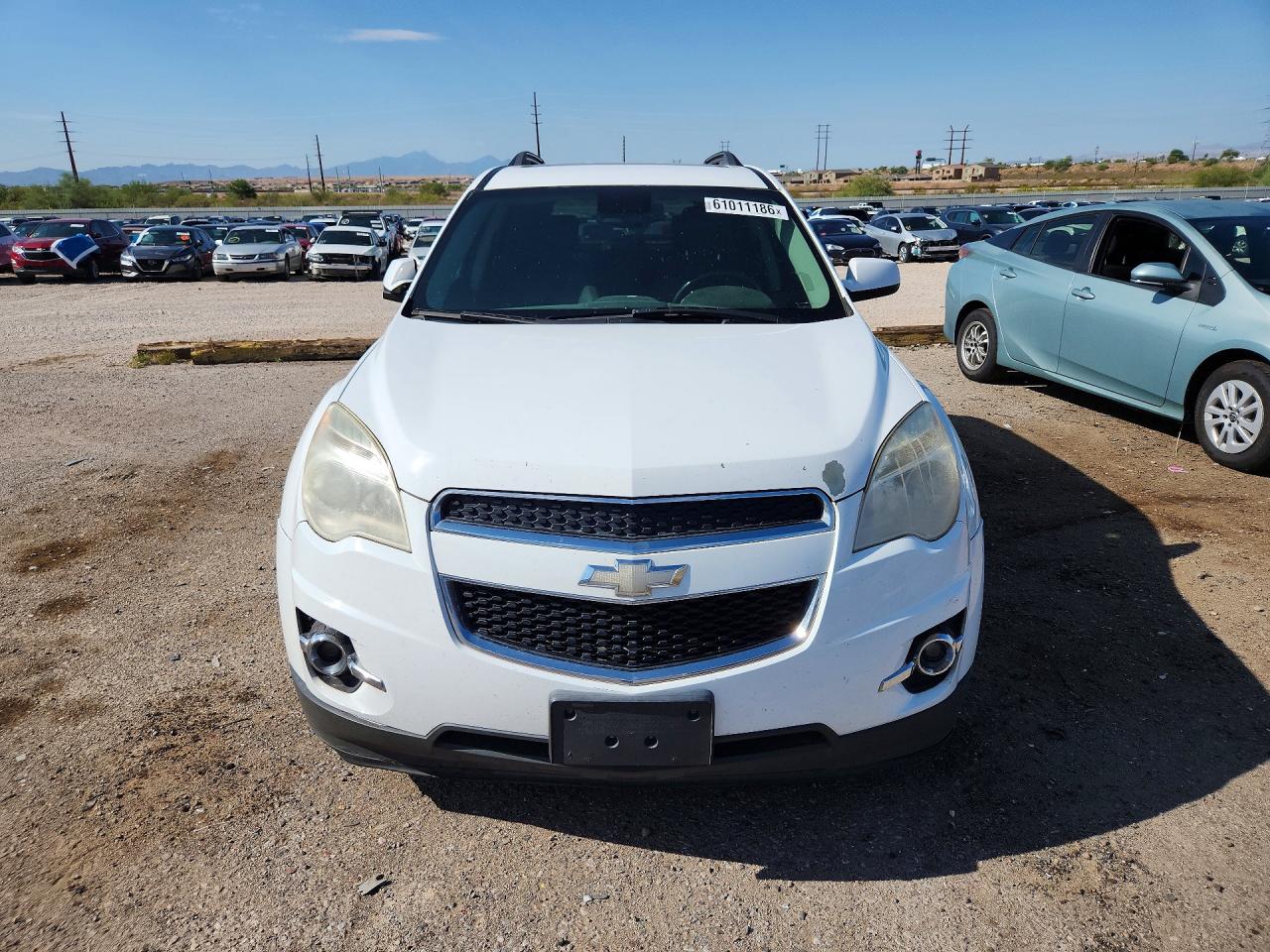 2014 Chevrolet Equinox Lt White vin: 2GNALCEKXE6274514