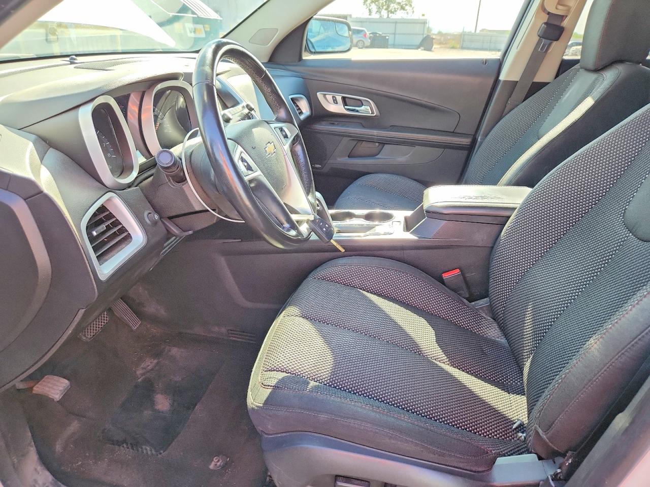 2014 Chevrolet Equinox Lt White vin: 2GNALCEKXE6274514