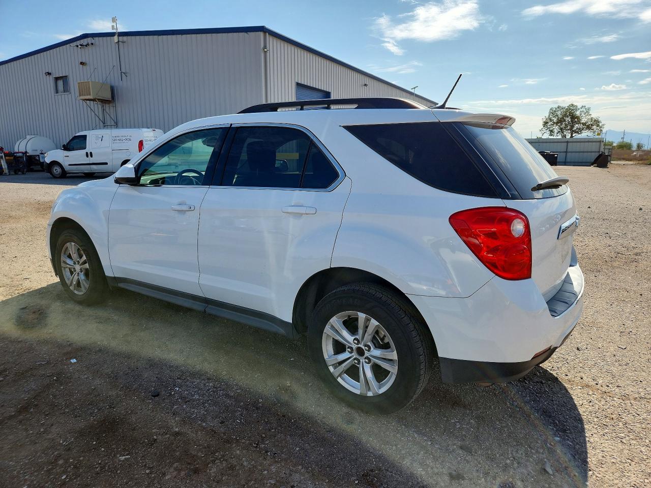 2014 Chevrolet Equinox Lt White vin: 2GNALCEKXE6274514