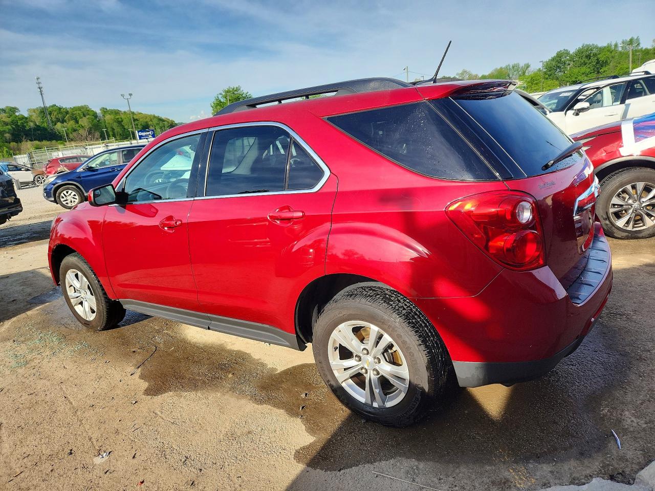 2014 Chevrolet Equinox Lt Красный vin: 2GNALCEKXE6348885