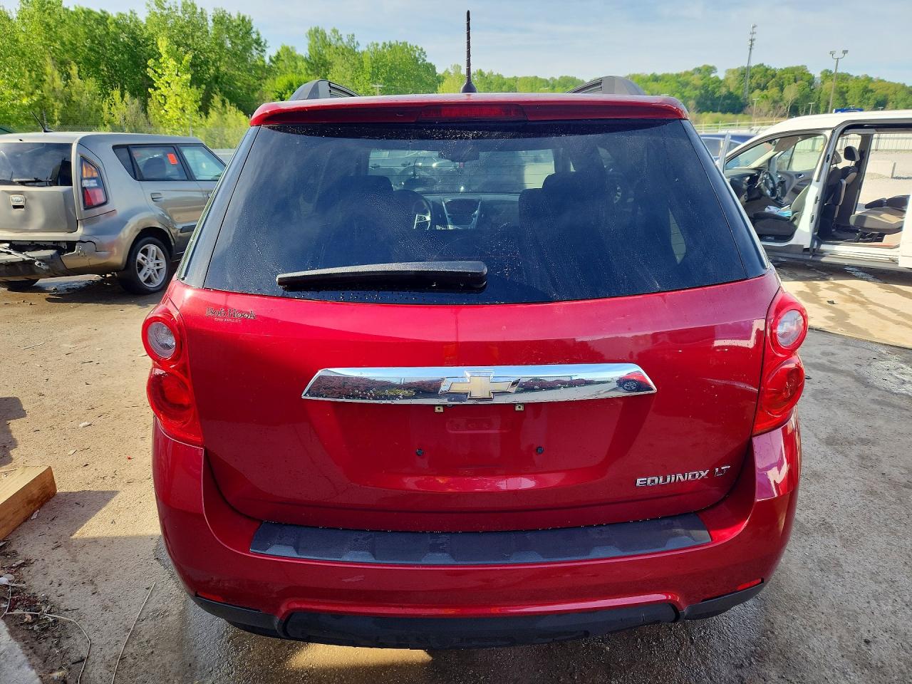 2014 Chevrolet Equinox Lt Красный vin: 2GNALCEKXE6348885