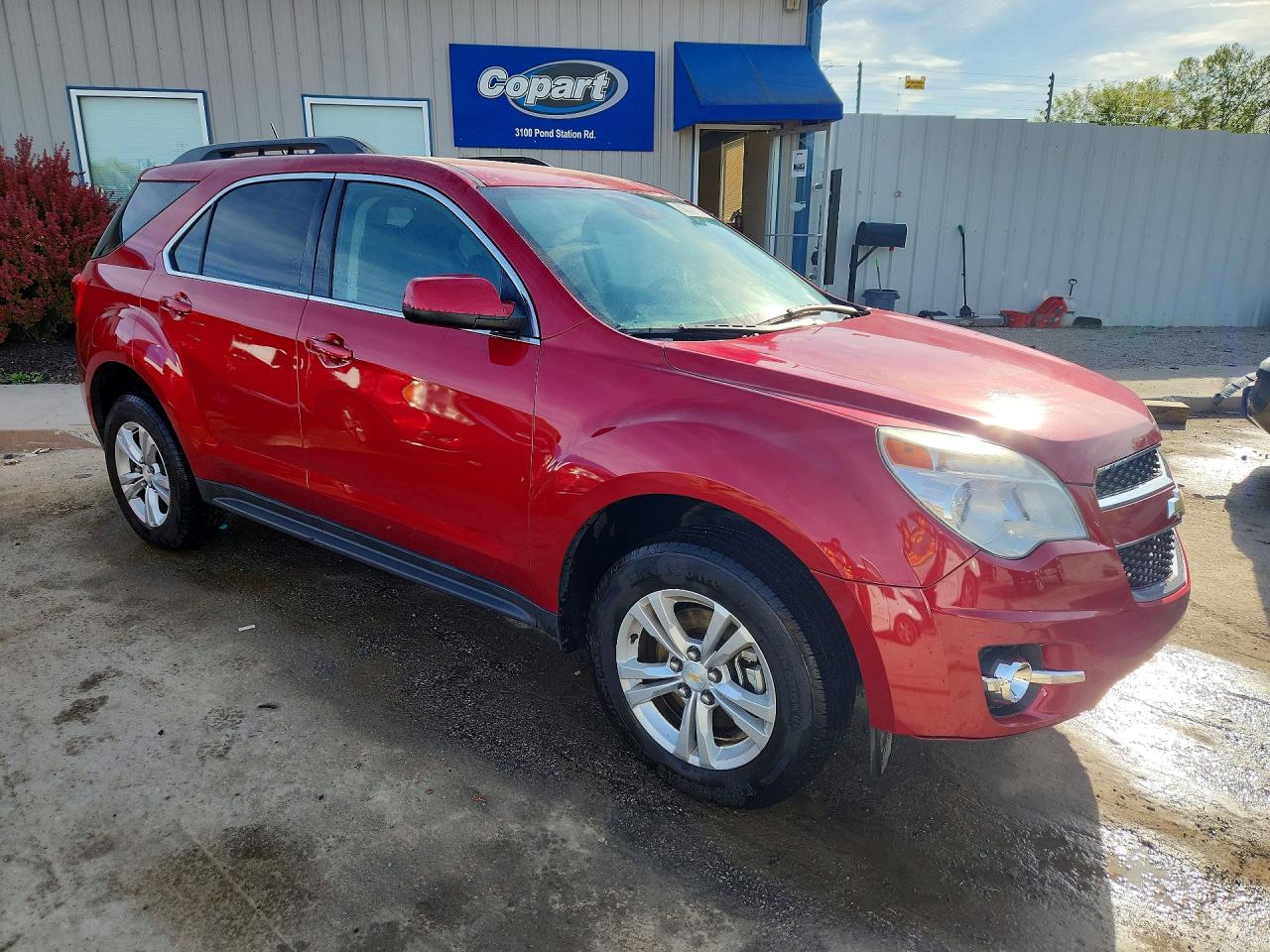2014 Chevrolet Equinox Lt Красный vin: 2GNALCEKXE6348885