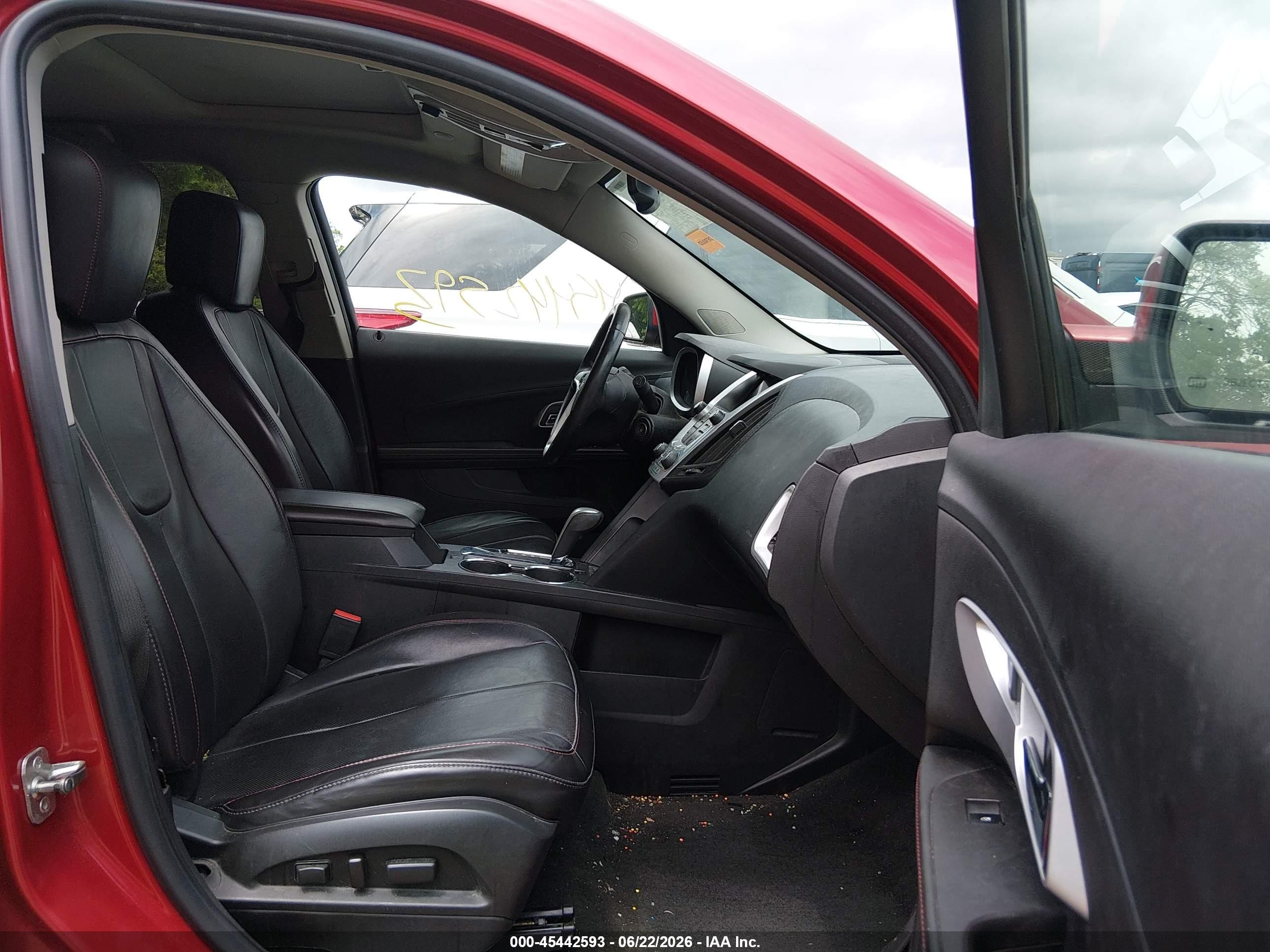 2015 Chevrolet Equinox Lt Red vin: 2GNALCEKXF6109841