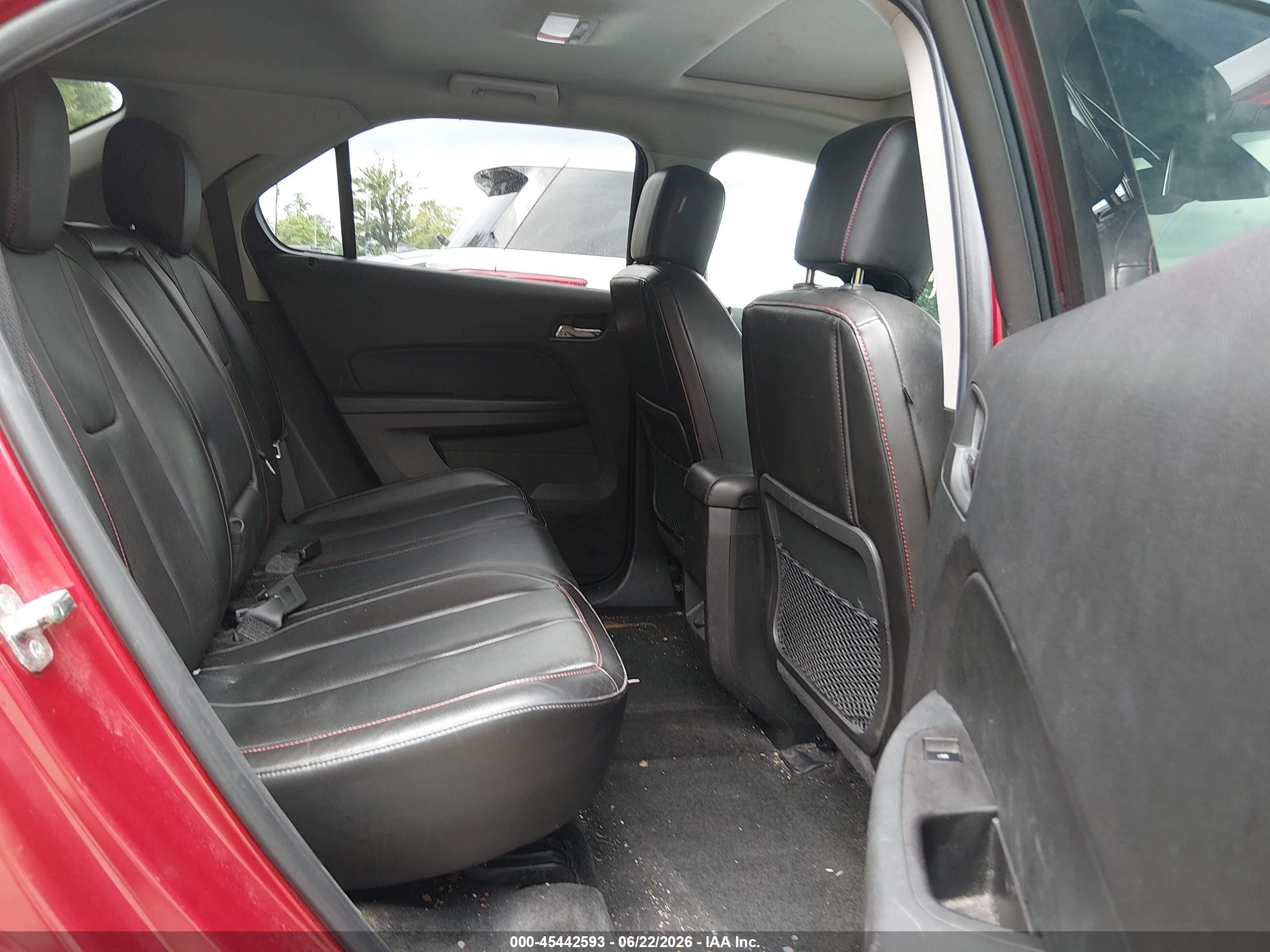 2015 Chevrolet Equinox Lt Red vin: 2GNALCEKXF6109841