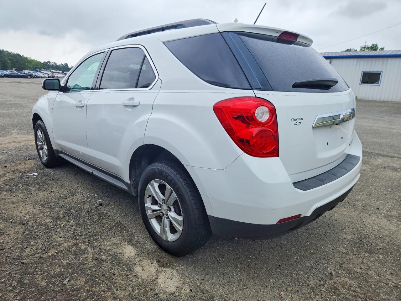 2015 Chevrolet Equinox Lt White vin: 2GNALCEKXF6331053