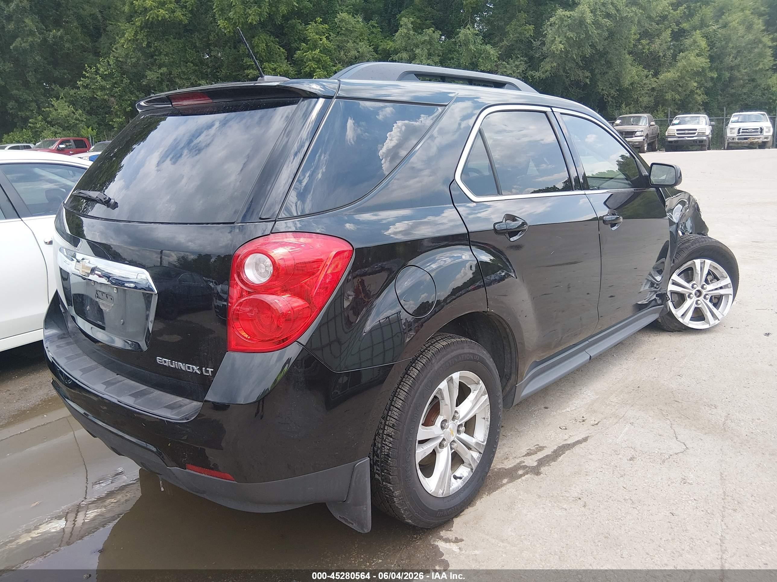 2015 Chevrolet Equinox 2lt Black vin: 2GNALCEKXF6340318