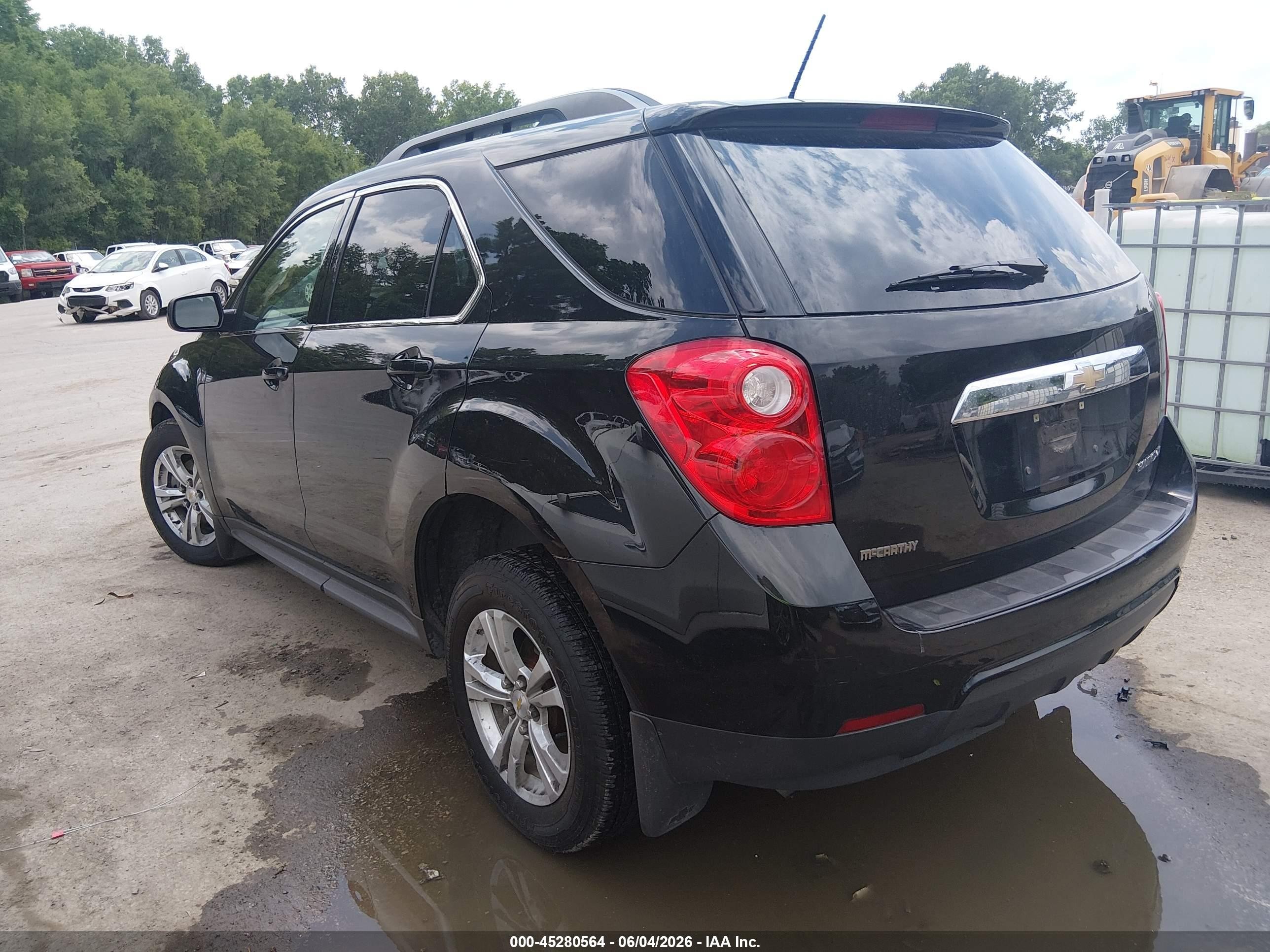 2015 Chevrolet Equinox 2lt Black vin: 2GNALCEKXF6340318