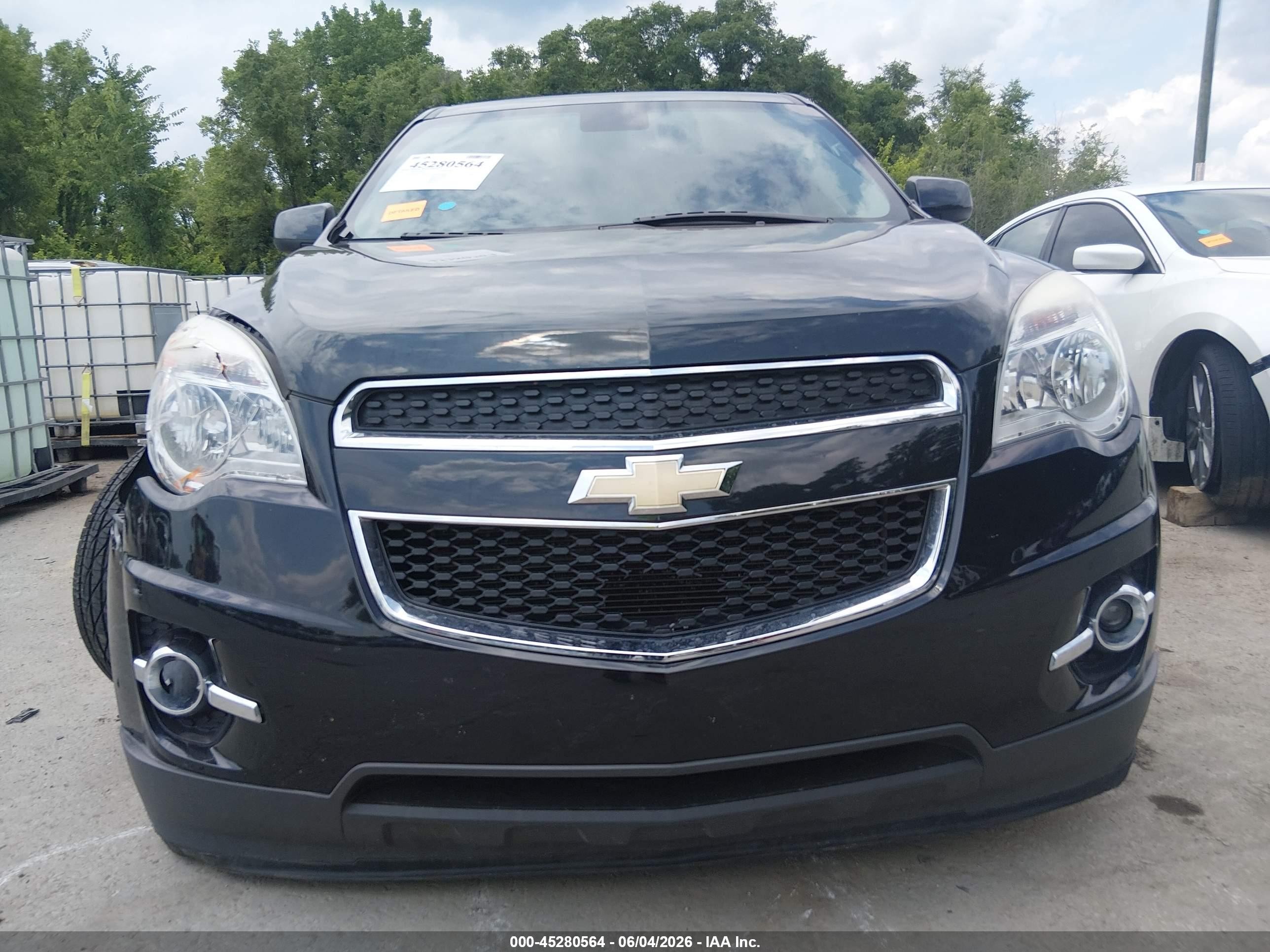 2015 Chevrolet Equinox 2lt Black vin: 2GNALCEKXF6340318