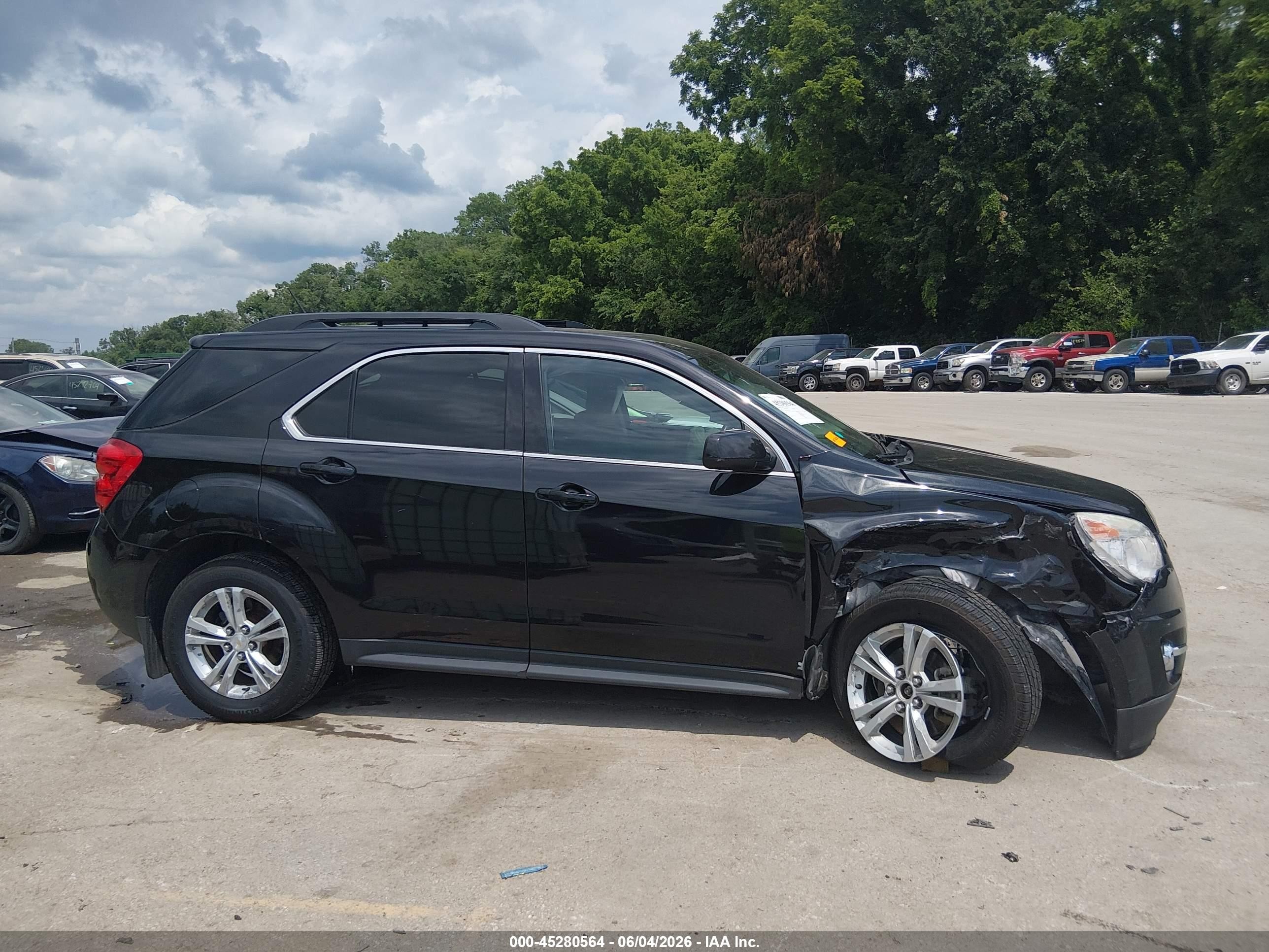 2015 Chevrolet Equinox 2lt Black vin: 2GNALCEKXF6340318