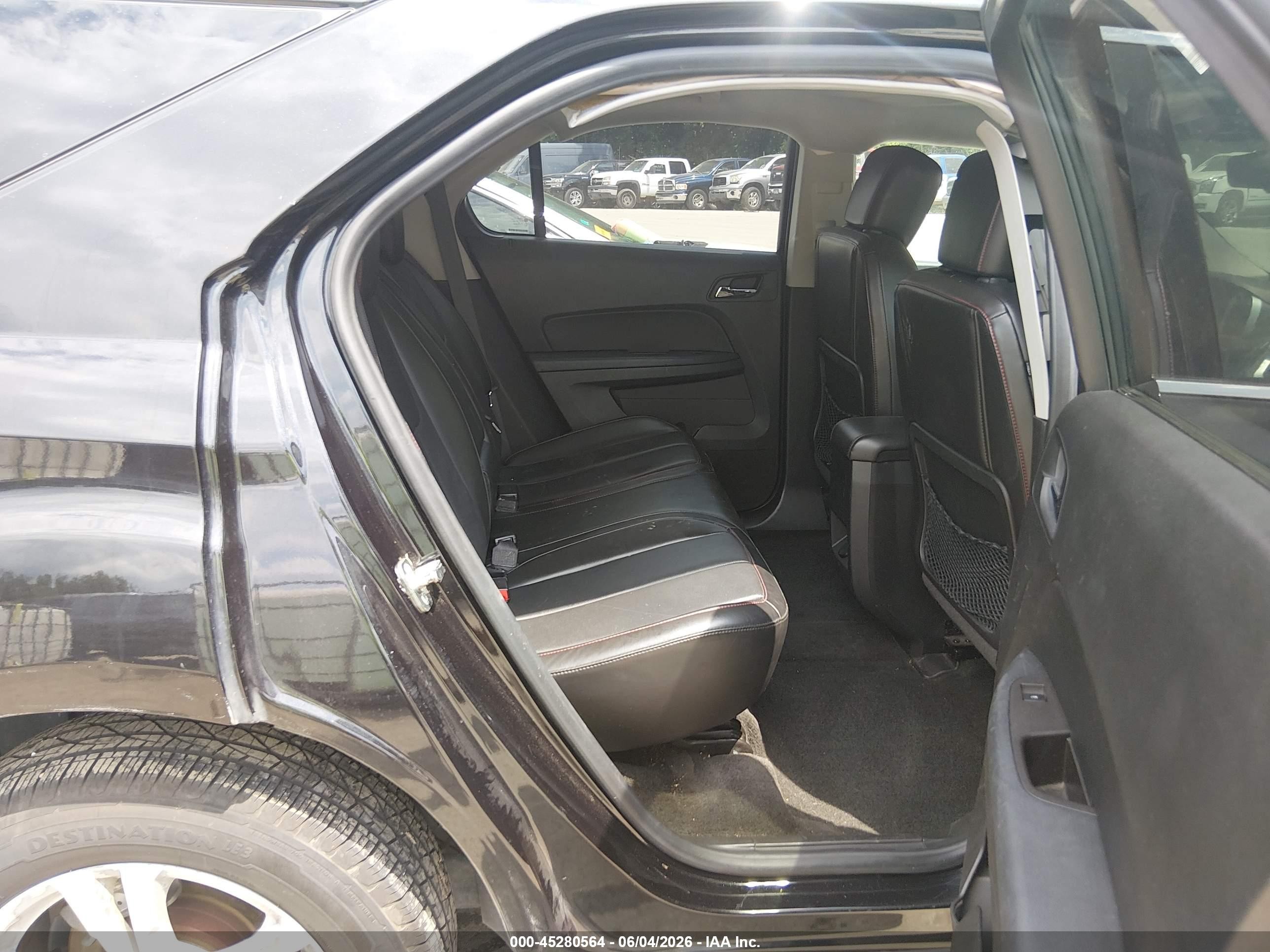 2015 Chevrolet Equinox 2lt Black vin: 2GNALCEKXF6340318