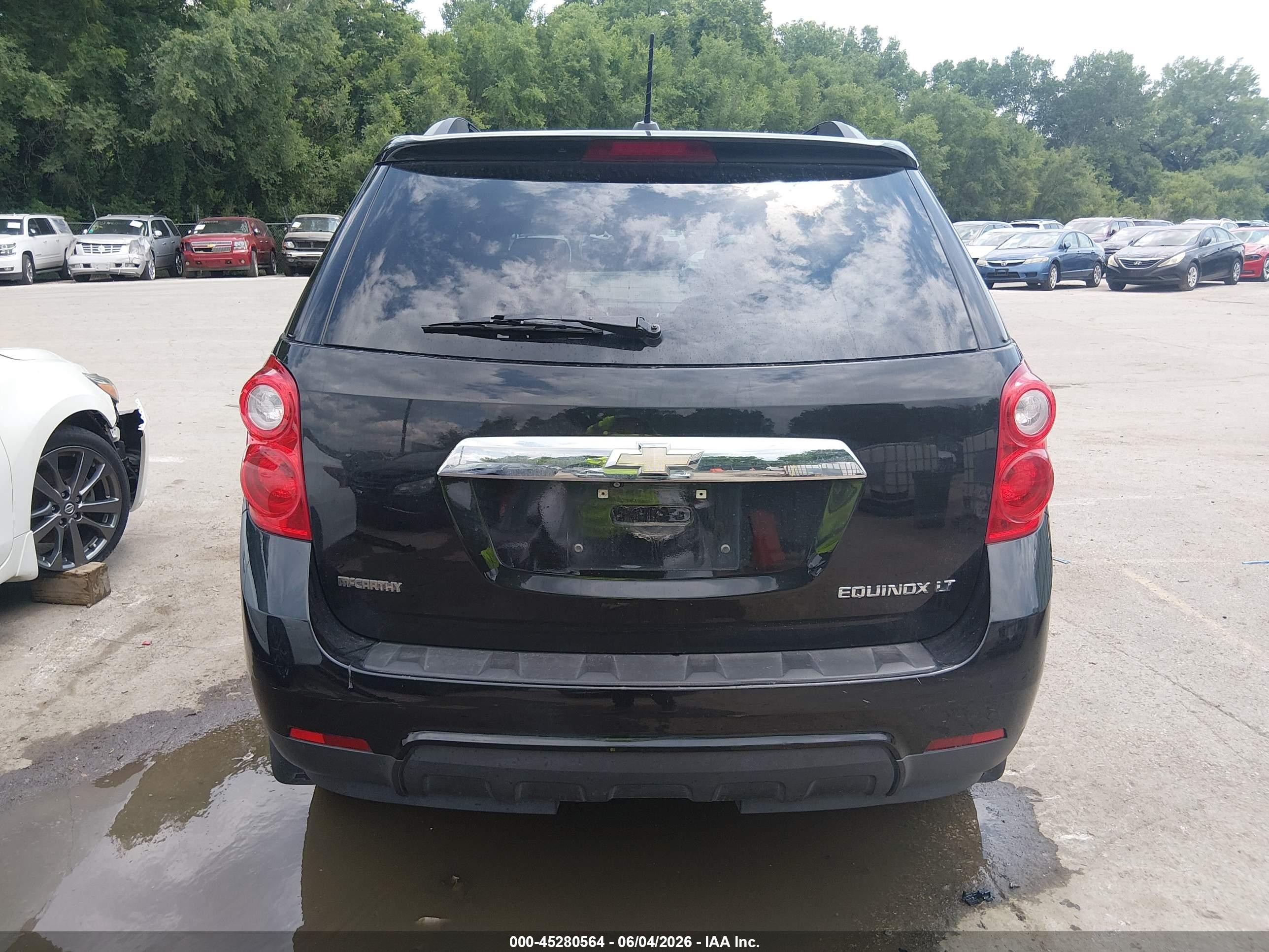 2015 Chevrolet Equinox 2lt Black vin: 2GNALCEKXF6340318