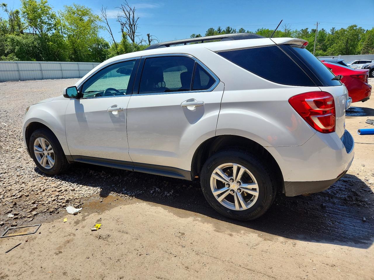 2016 Chevrolet Equinox Lt Белый vin: 2GNALCEKXG6327263