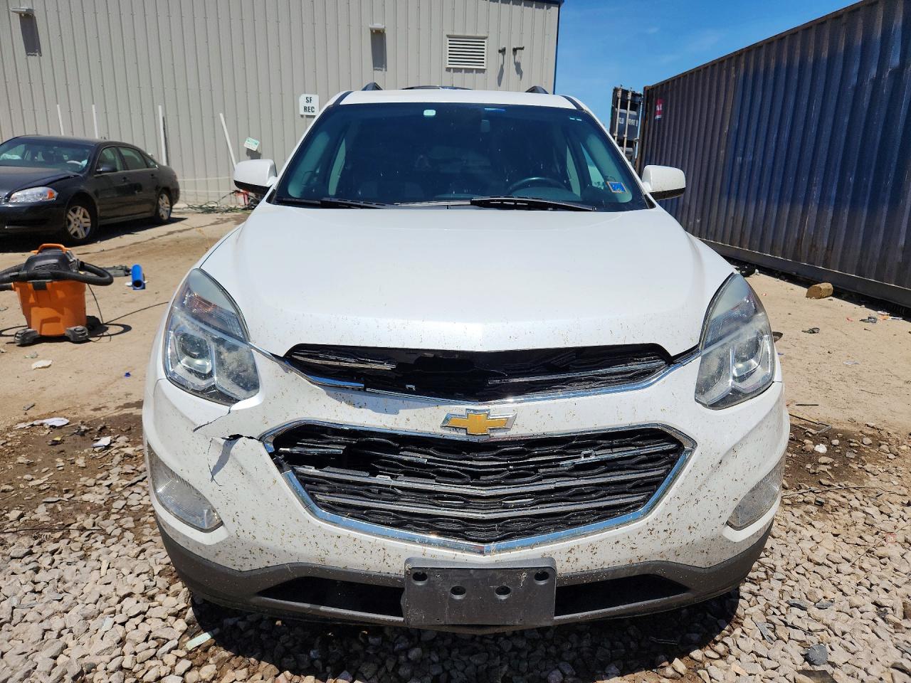 2016 Chevrolet Equinox Lt Белый vin: 2GNALCEKXG6327263